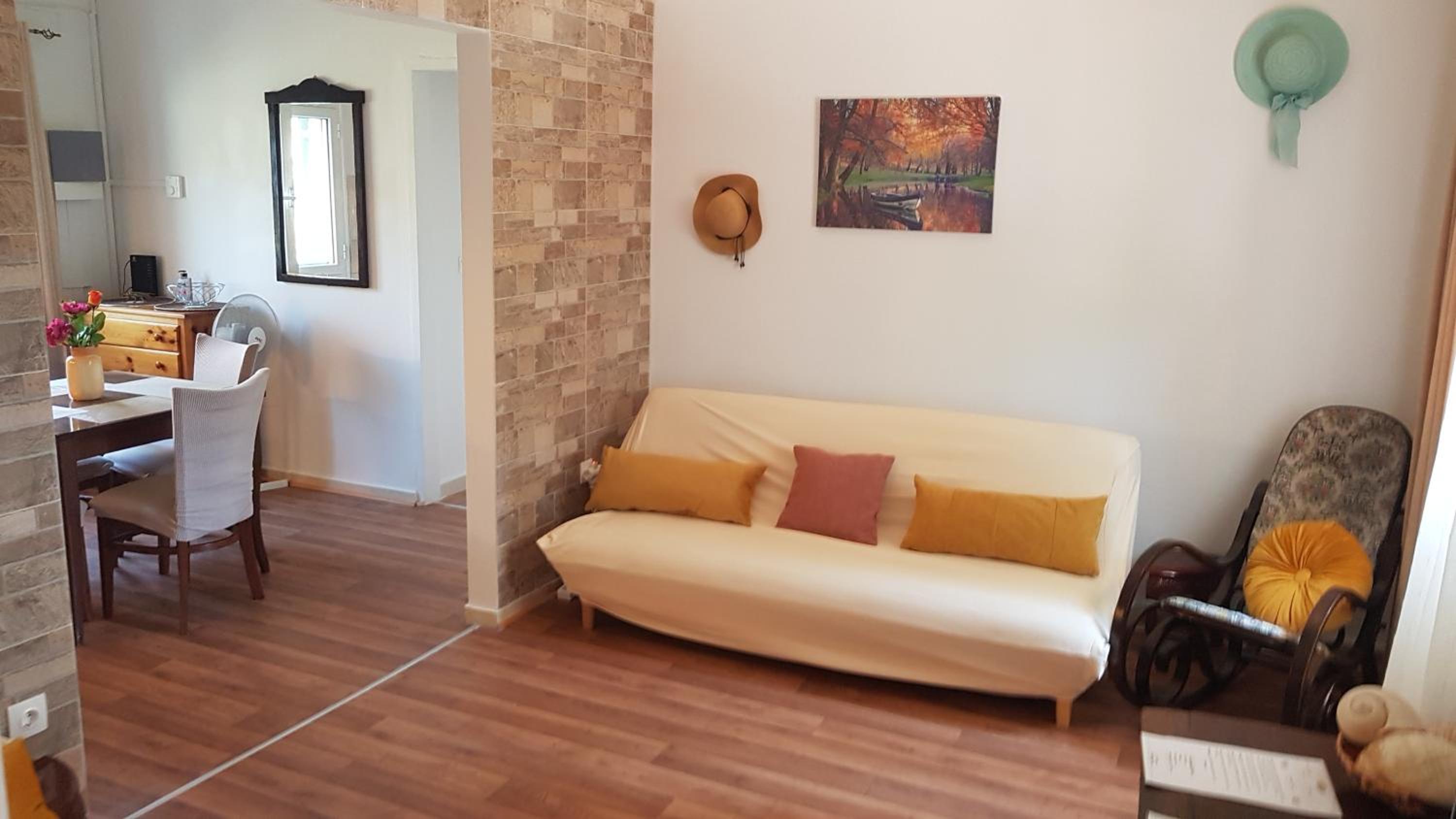 Olgas Cozy Nest Corfu retreat garden near Dassia view 4