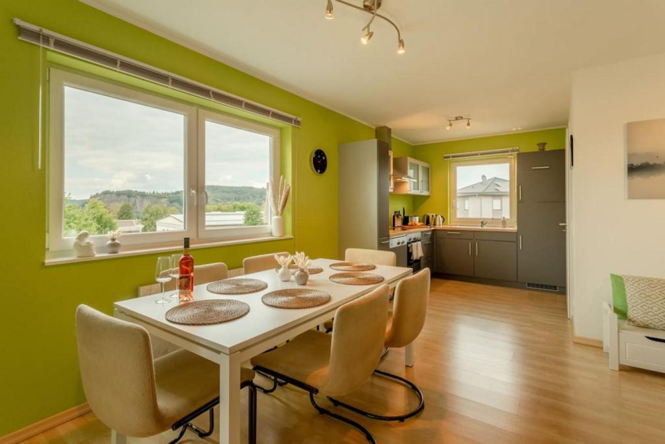 Dolomites Bungalow Eifelsteig w view Terrace BBQ