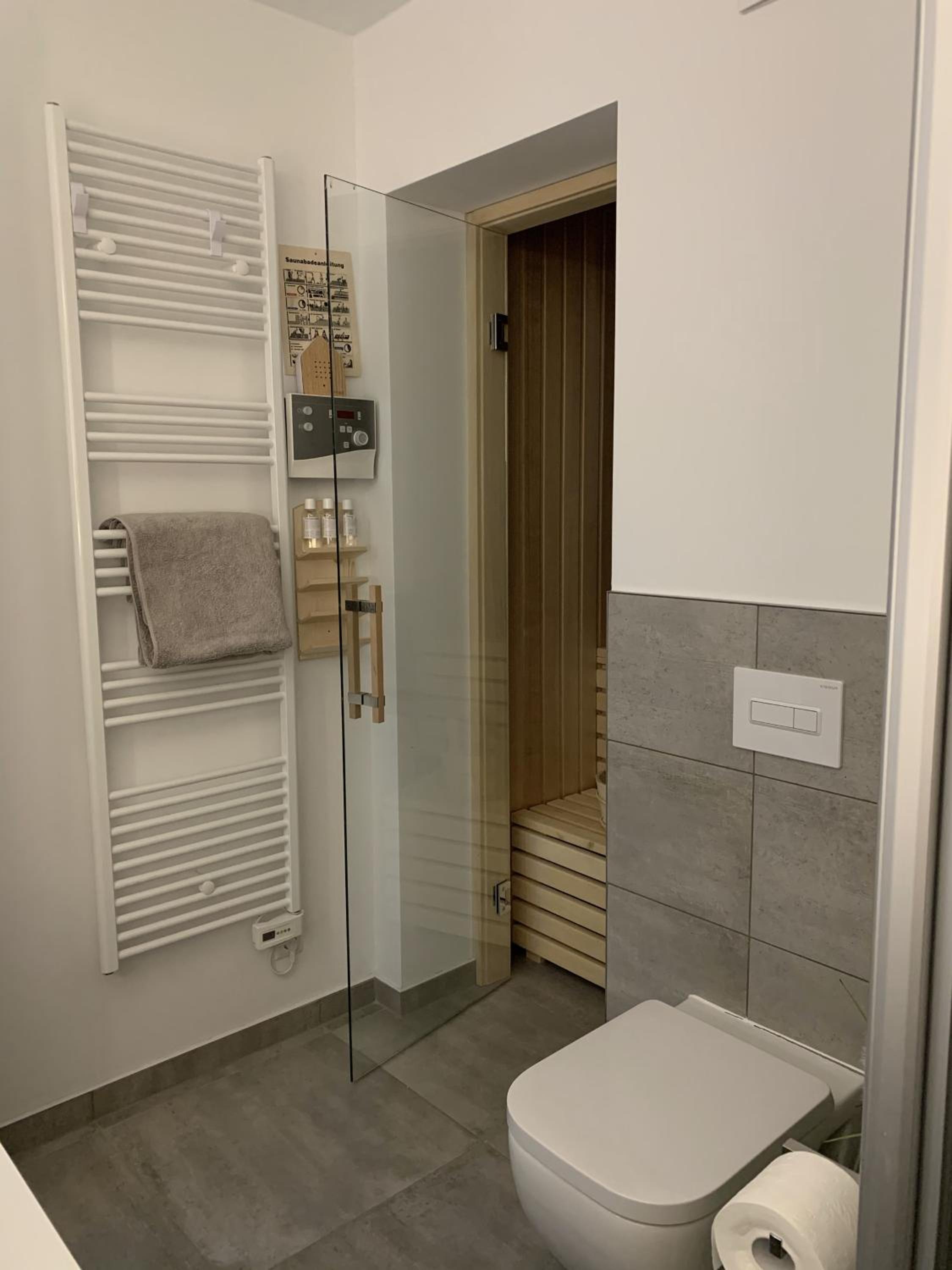 Chalet Möwenblick Rügen mit Meerblick, Sauna und Kamin