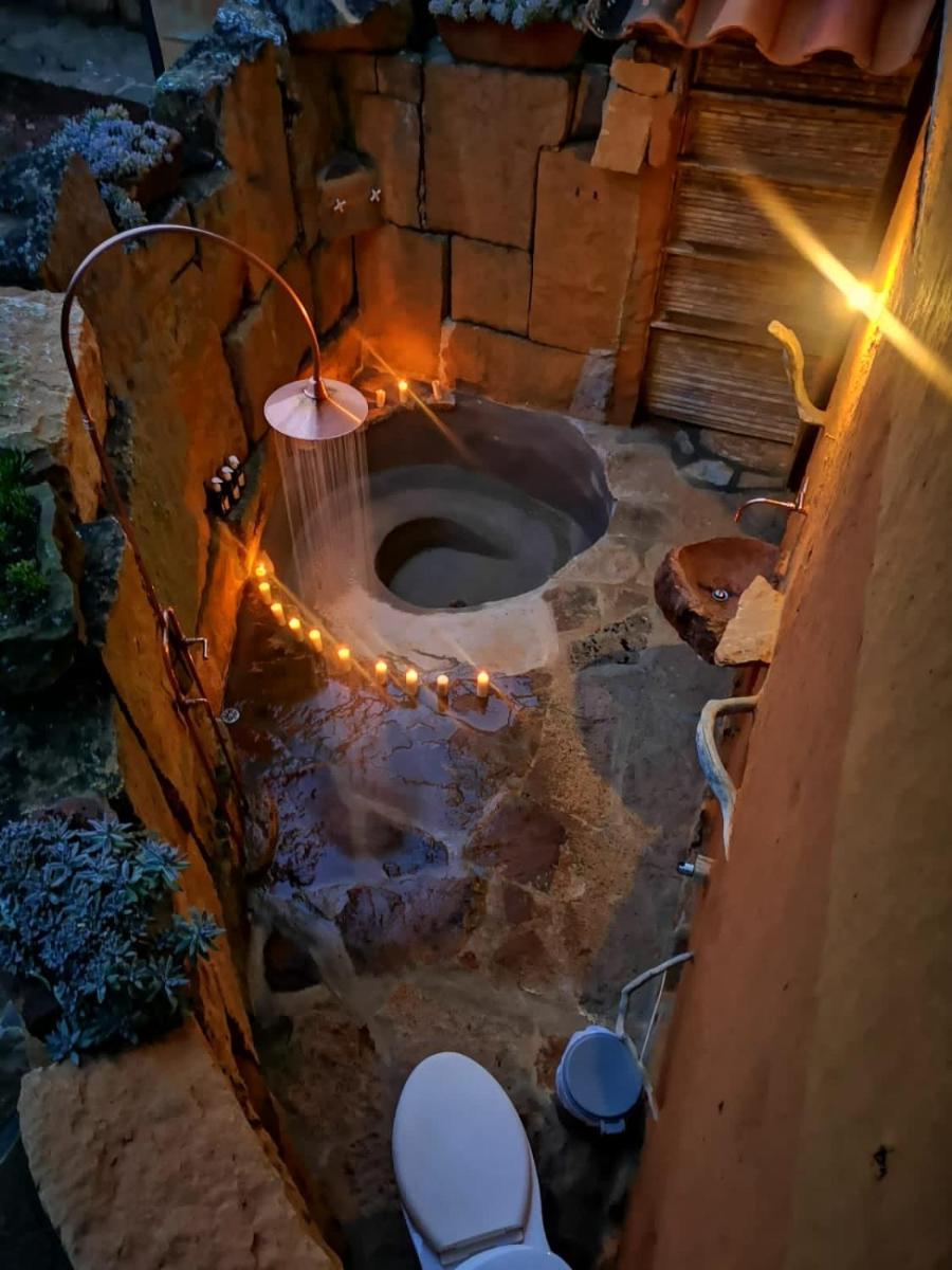 outdoor BBQ area