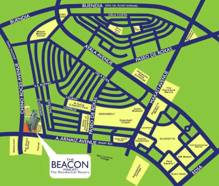 Beacon Makati Condo Free POOL Access FREE WIFI 100mbps & FREE Netflix