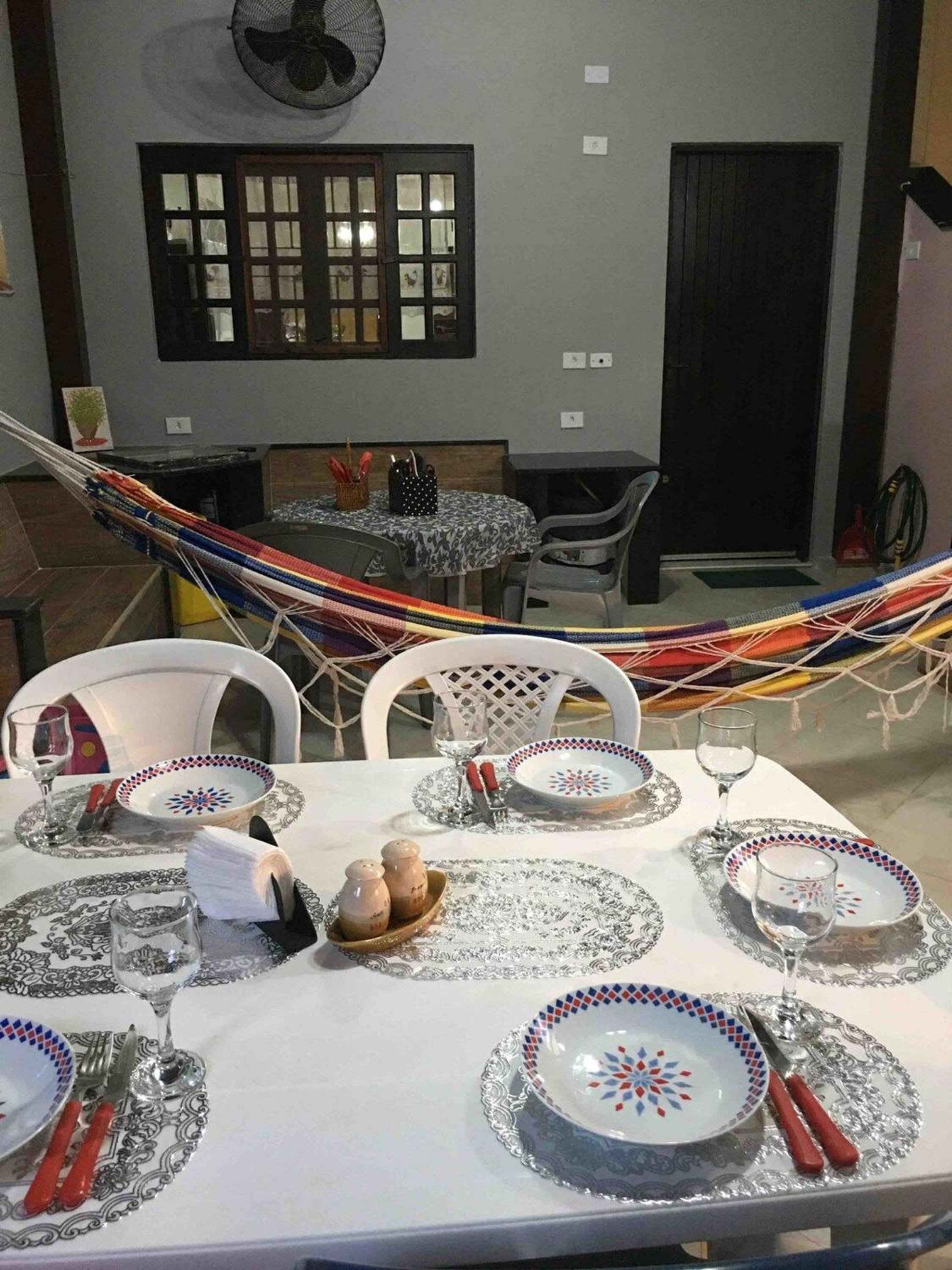 Paz e Mar Beach House - Aréa Gourmet completa