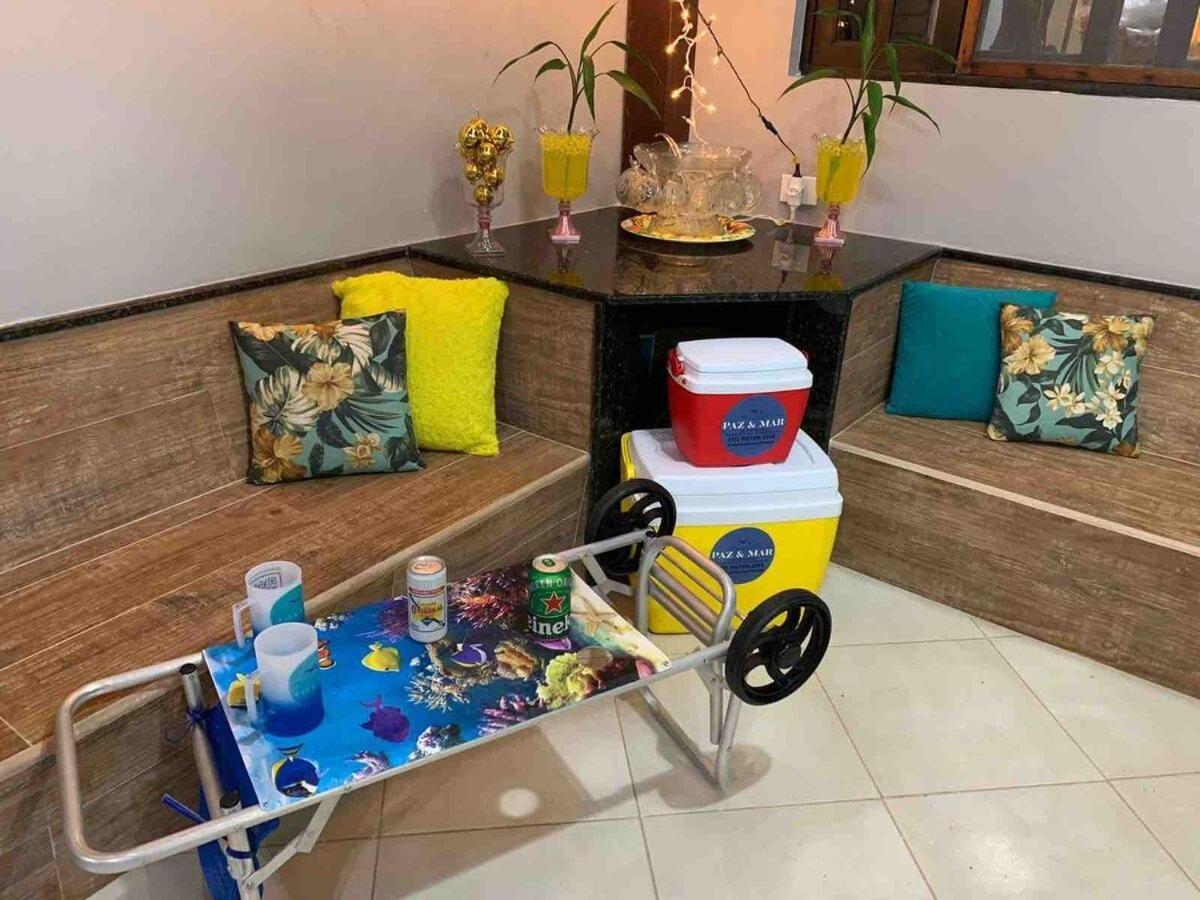 Paz e Mar Beach House - Aréa Gourmet completa