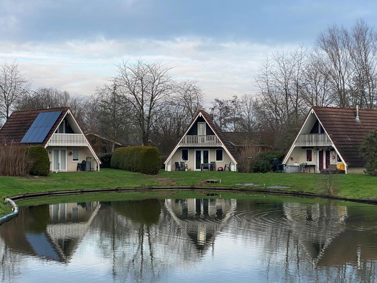 Stijlvol aan de visvijver