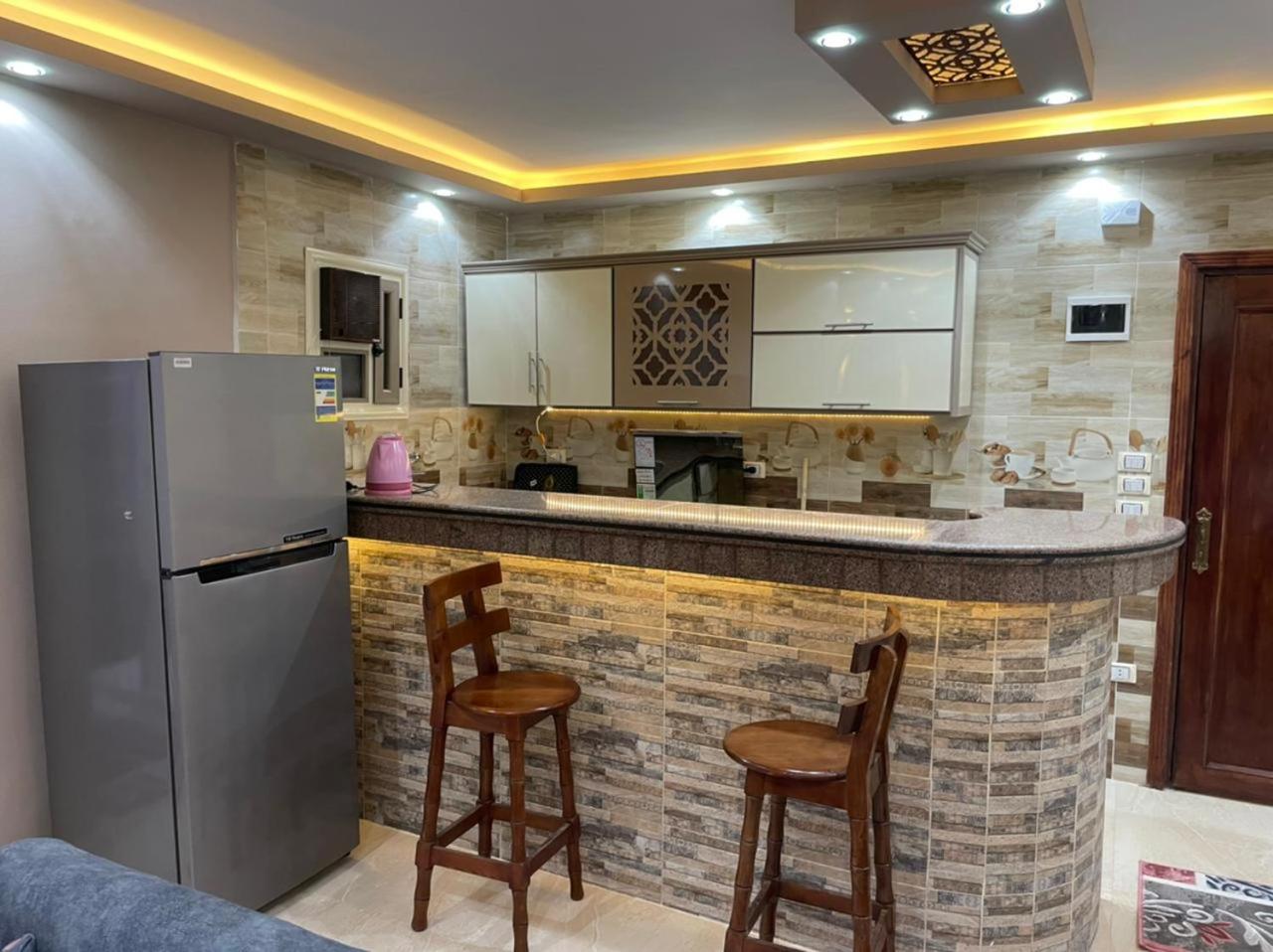 Alzohour Family condo with panoramic sea view