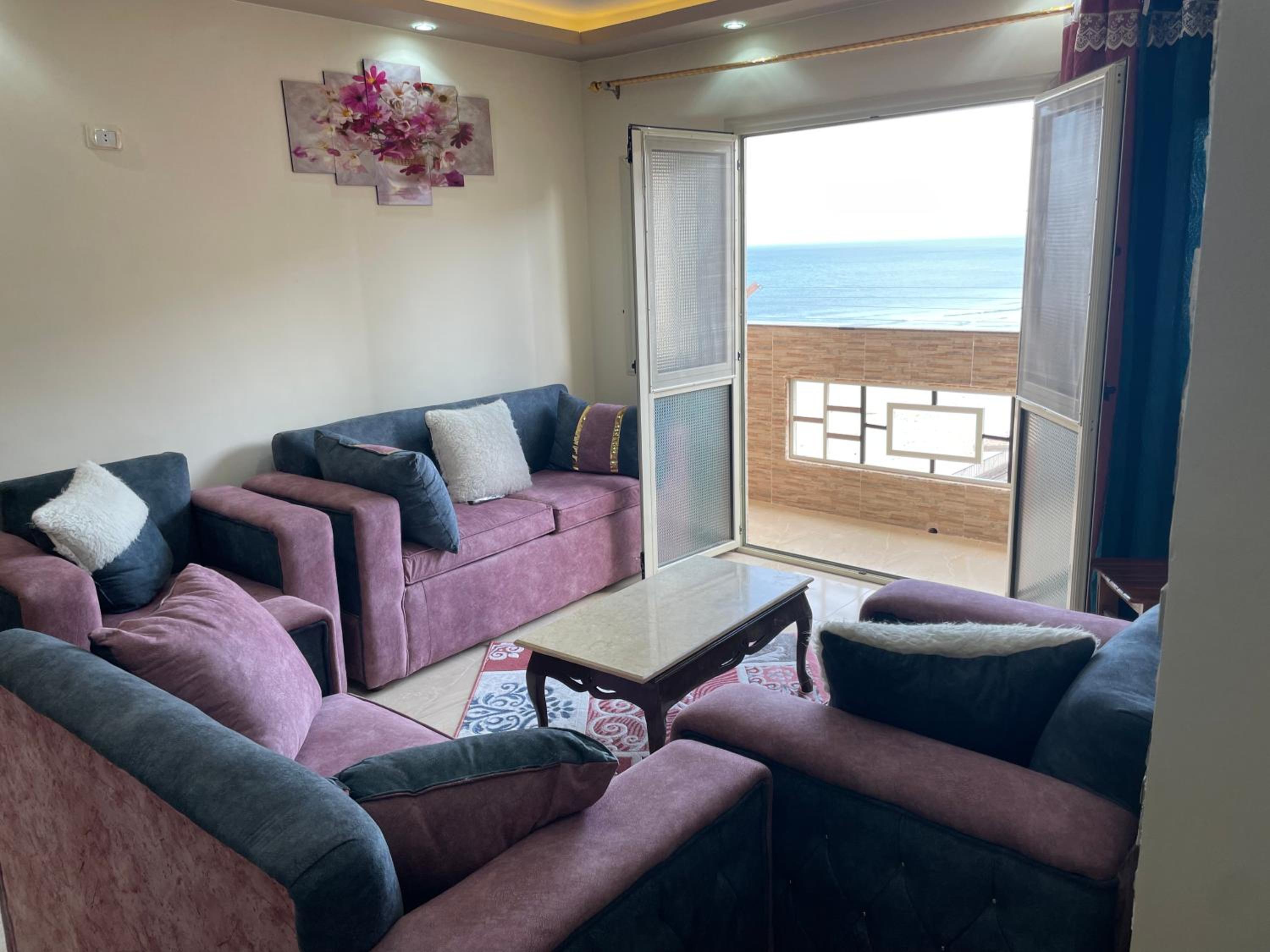 Alzohour Family condo with panoramic sea view