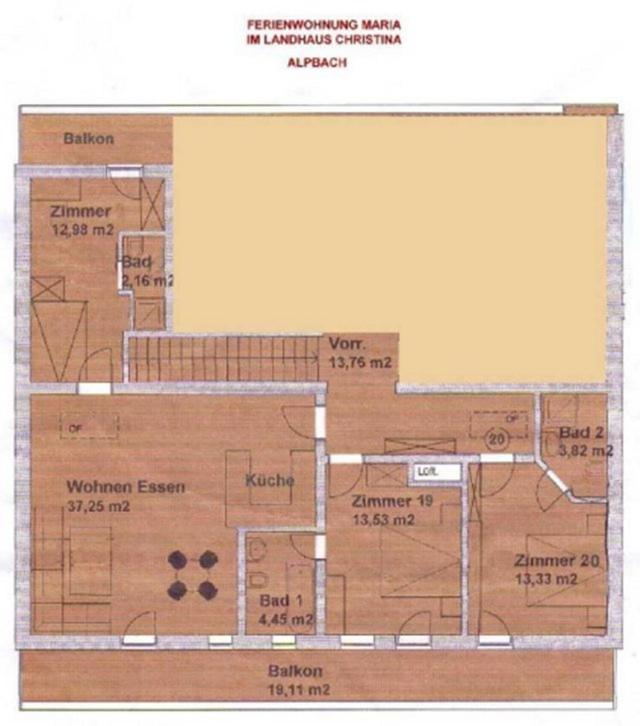 Ferienwohnung Maria im Landhaus Christina