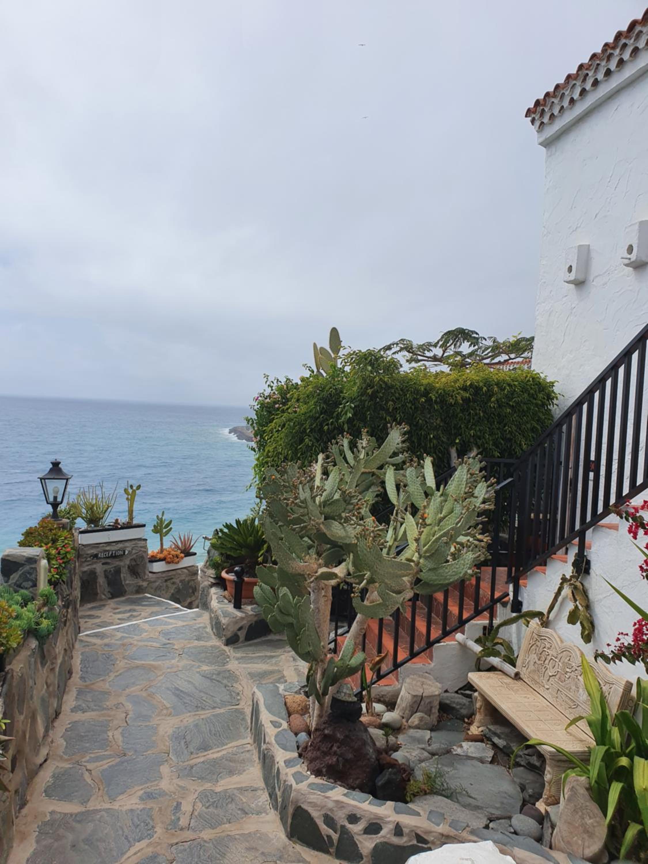 Very Romantic Seaview Apartment Patalavaca Mogán with Warm Pool