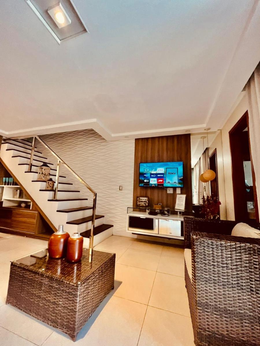 Bangalô com área de lazer estilo resort