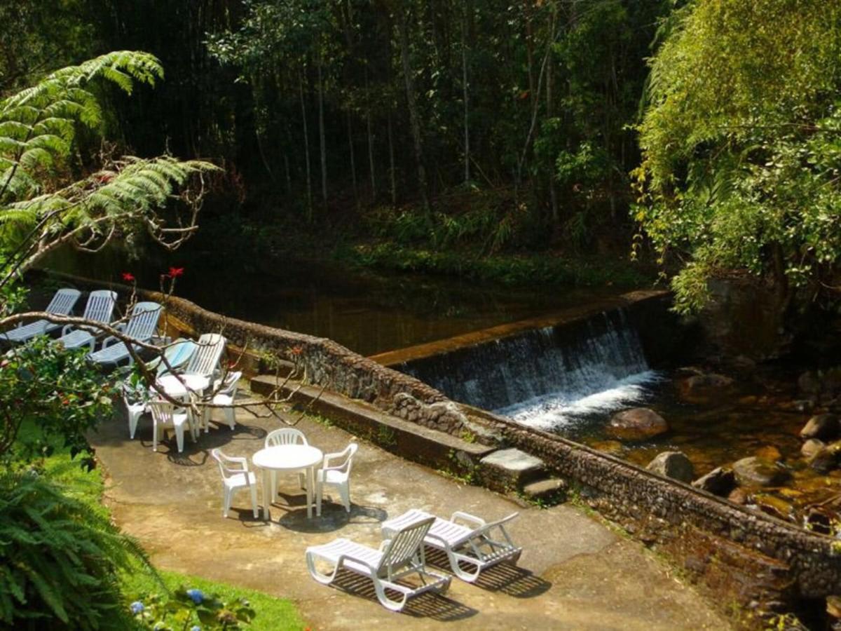 outdoor BBQ area
