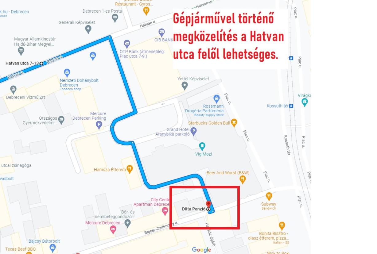 Ditta Rooms Debrecen