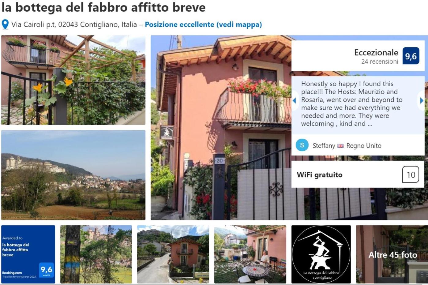 la bottega del fabbro affitto breve view 4