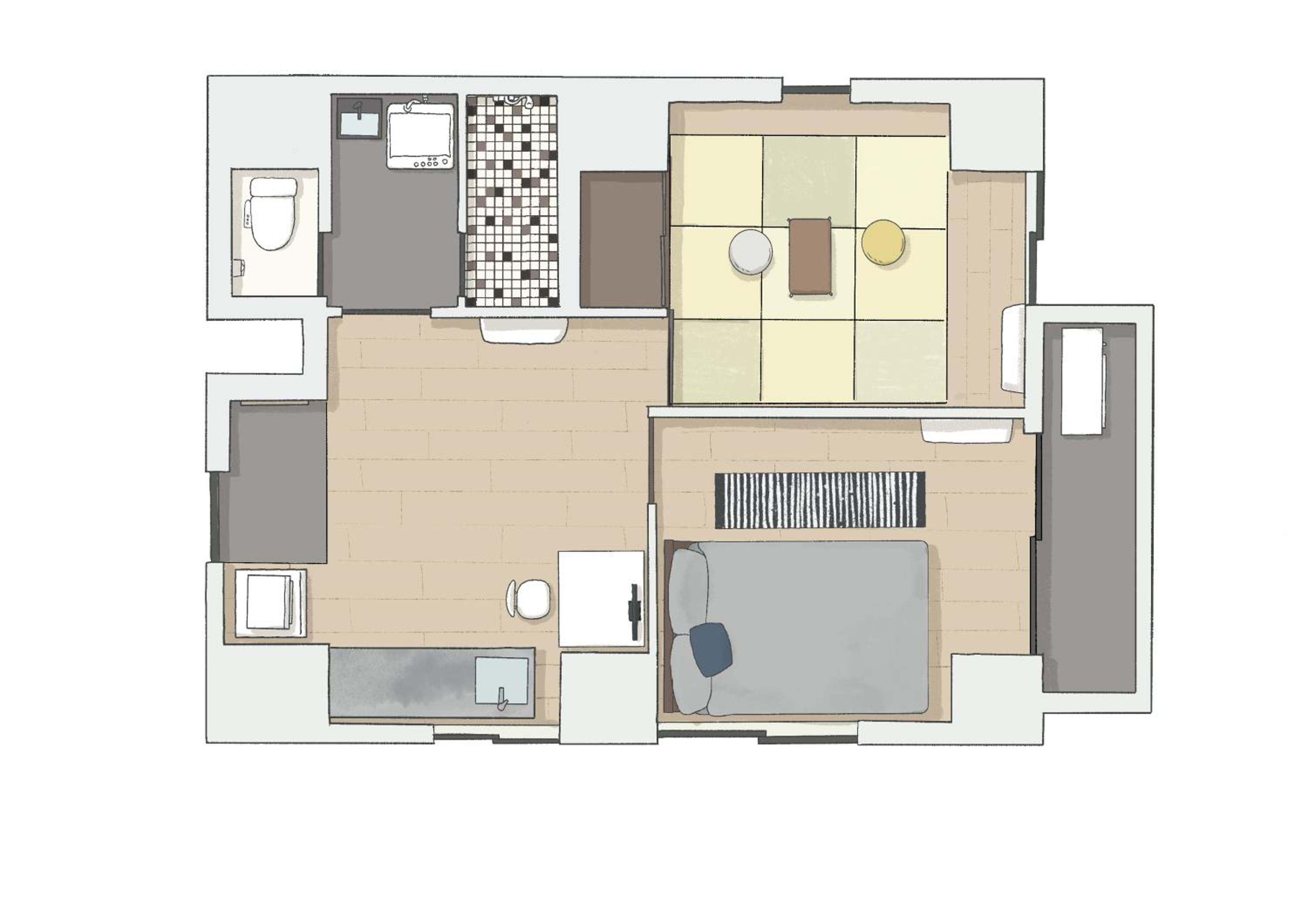 hotel room