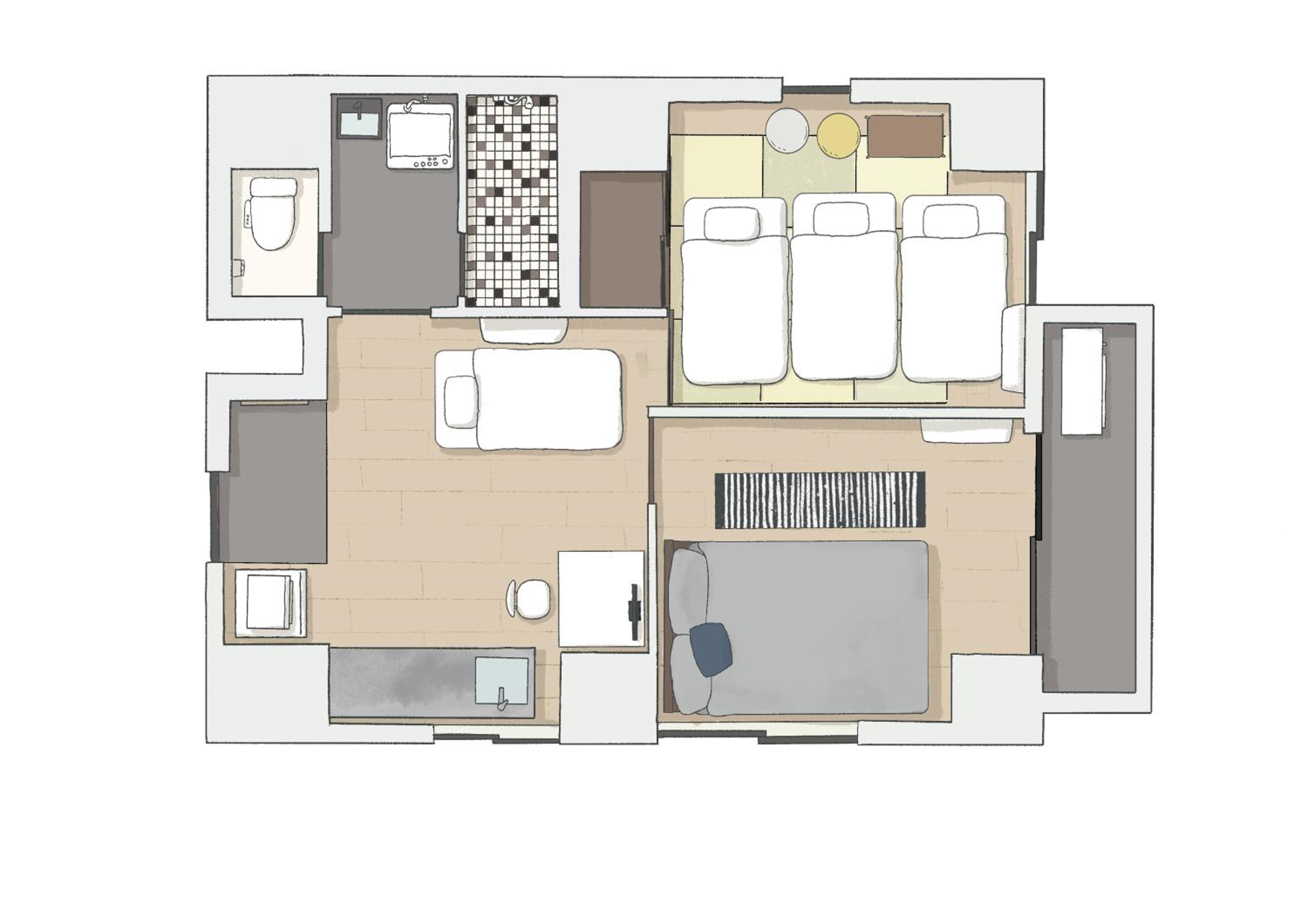 hotel room
