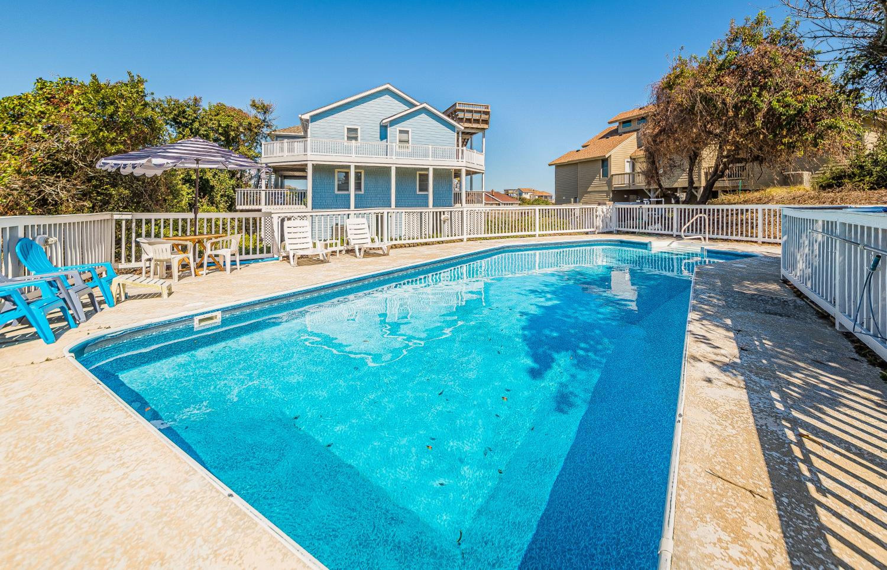 Sound Waves - Duck, Carolina Dunes, 150 Yds to Beach, Ocean View, Pool, Hot Tub, Flex Stays view 3