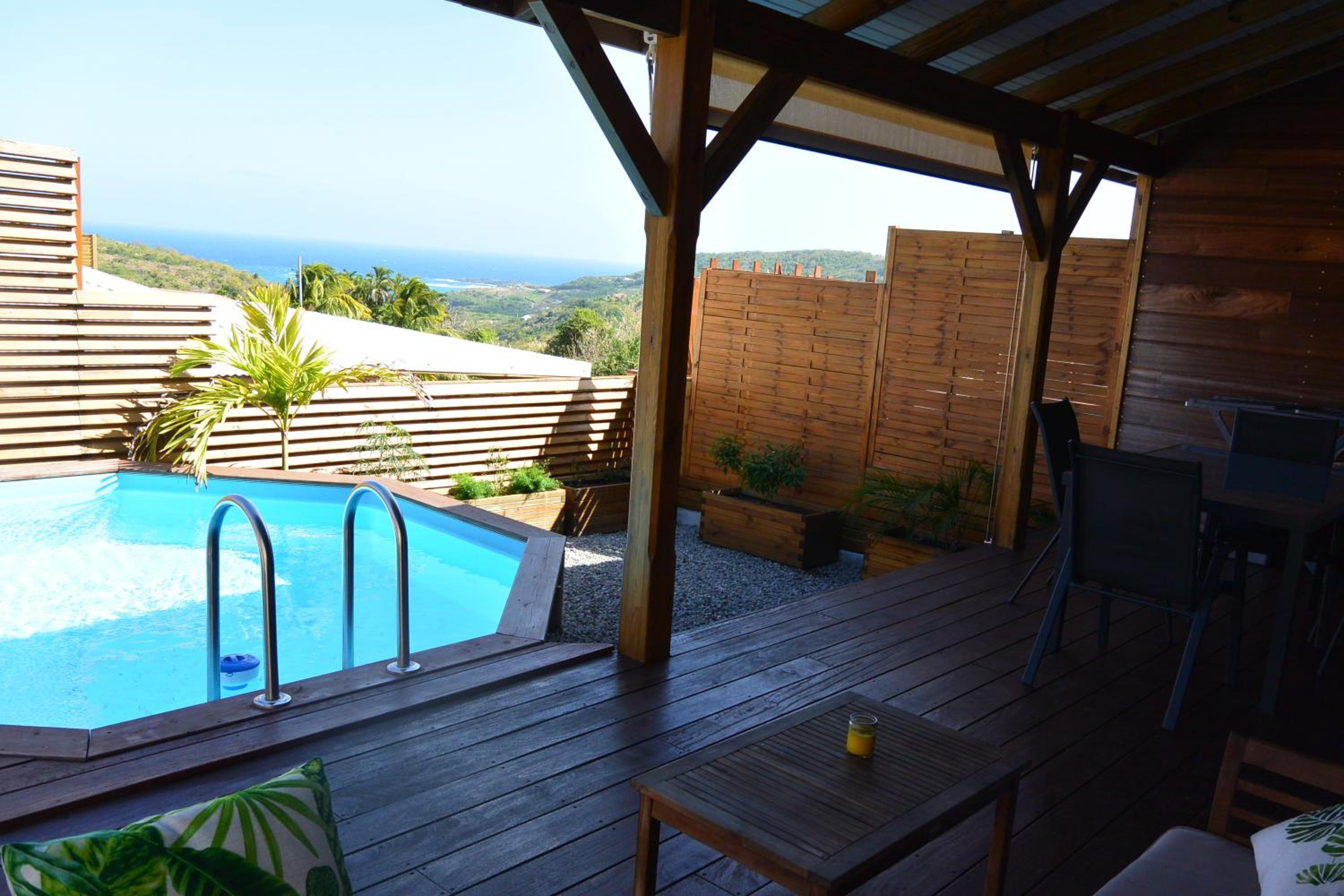 Maison Piscine personnelle vue mer COSY view 2