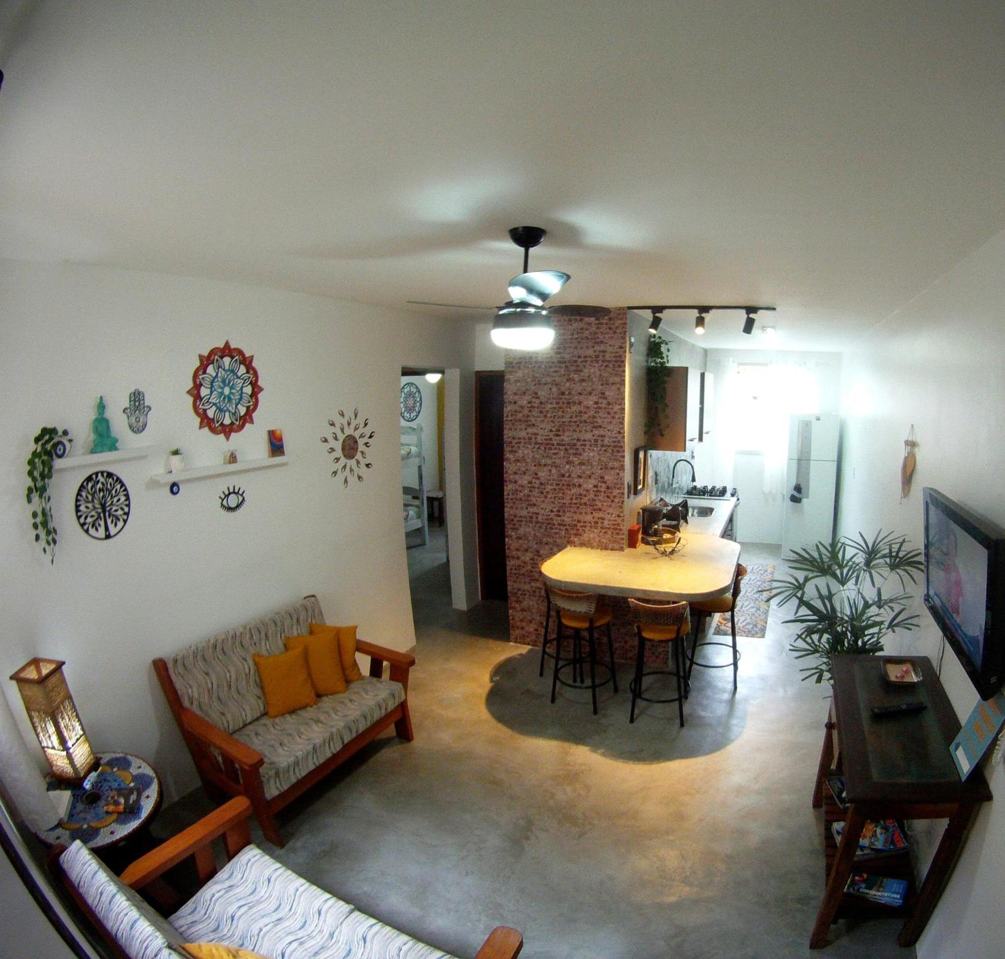 Apartamento Dona Frida Prainha com WiFi pé na areia view 5