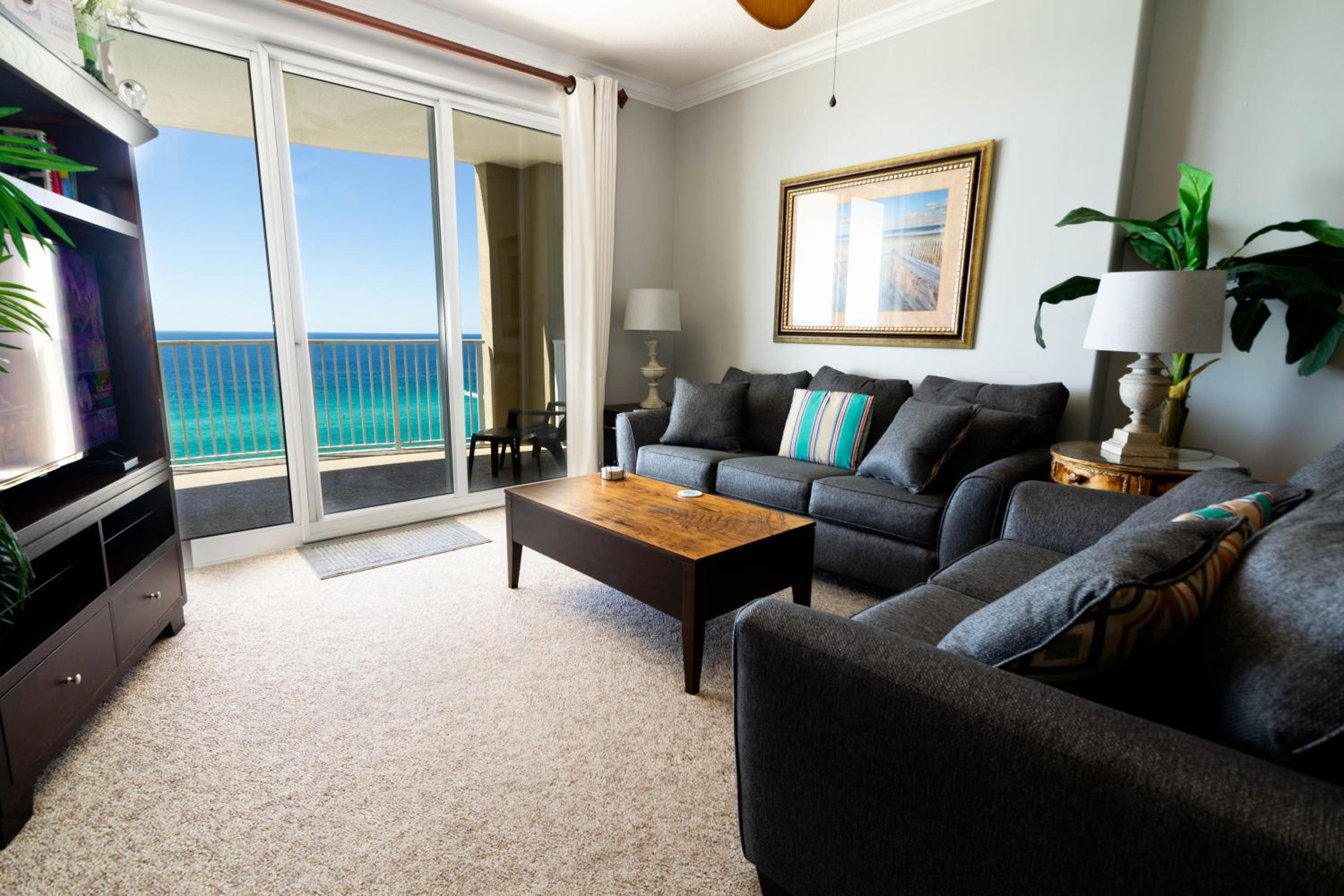 Beachfront, Free Beach service, Master on Gulf-Pcb view 3
