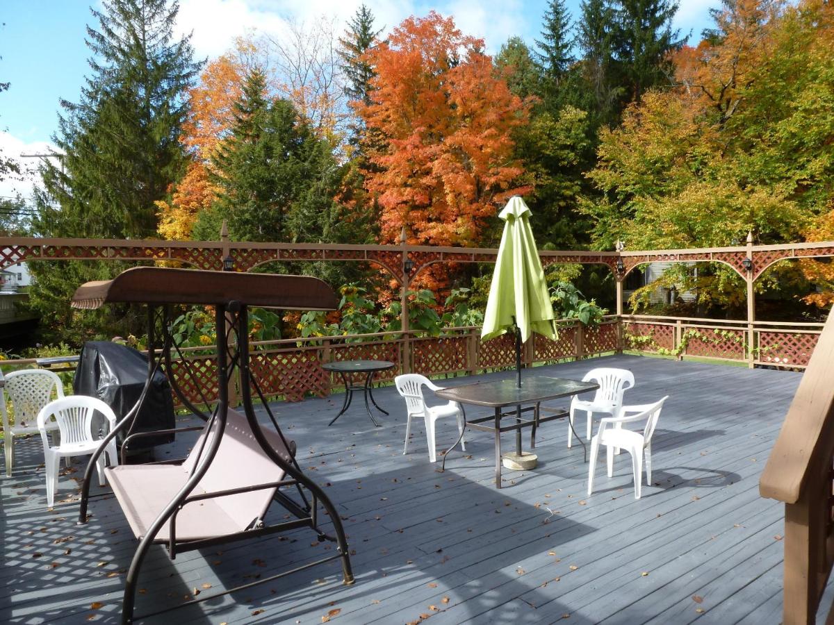 outdoor BBQ area