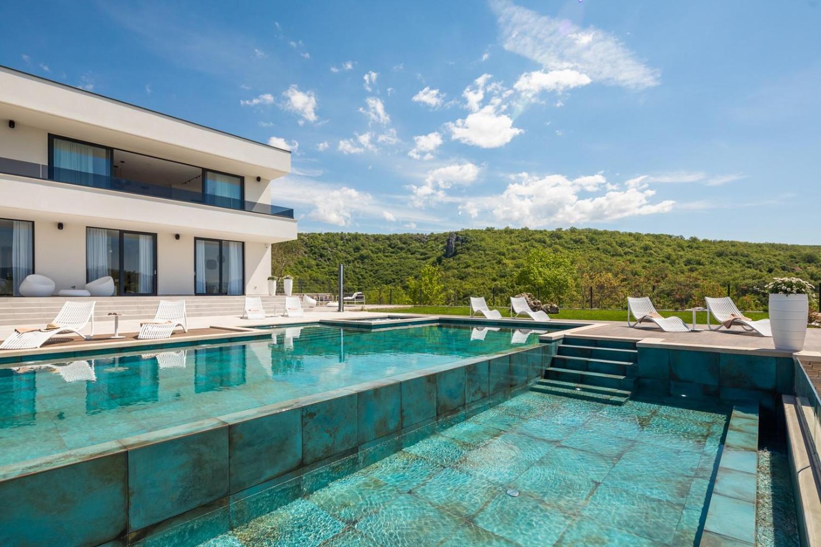 Luxury Villa Arya with 77sqm heated pool, hot-tub, sauna, gym, billiard, playgrounds, 6 bedroom view 4