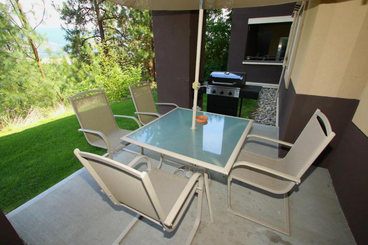 outdoor BBQ area