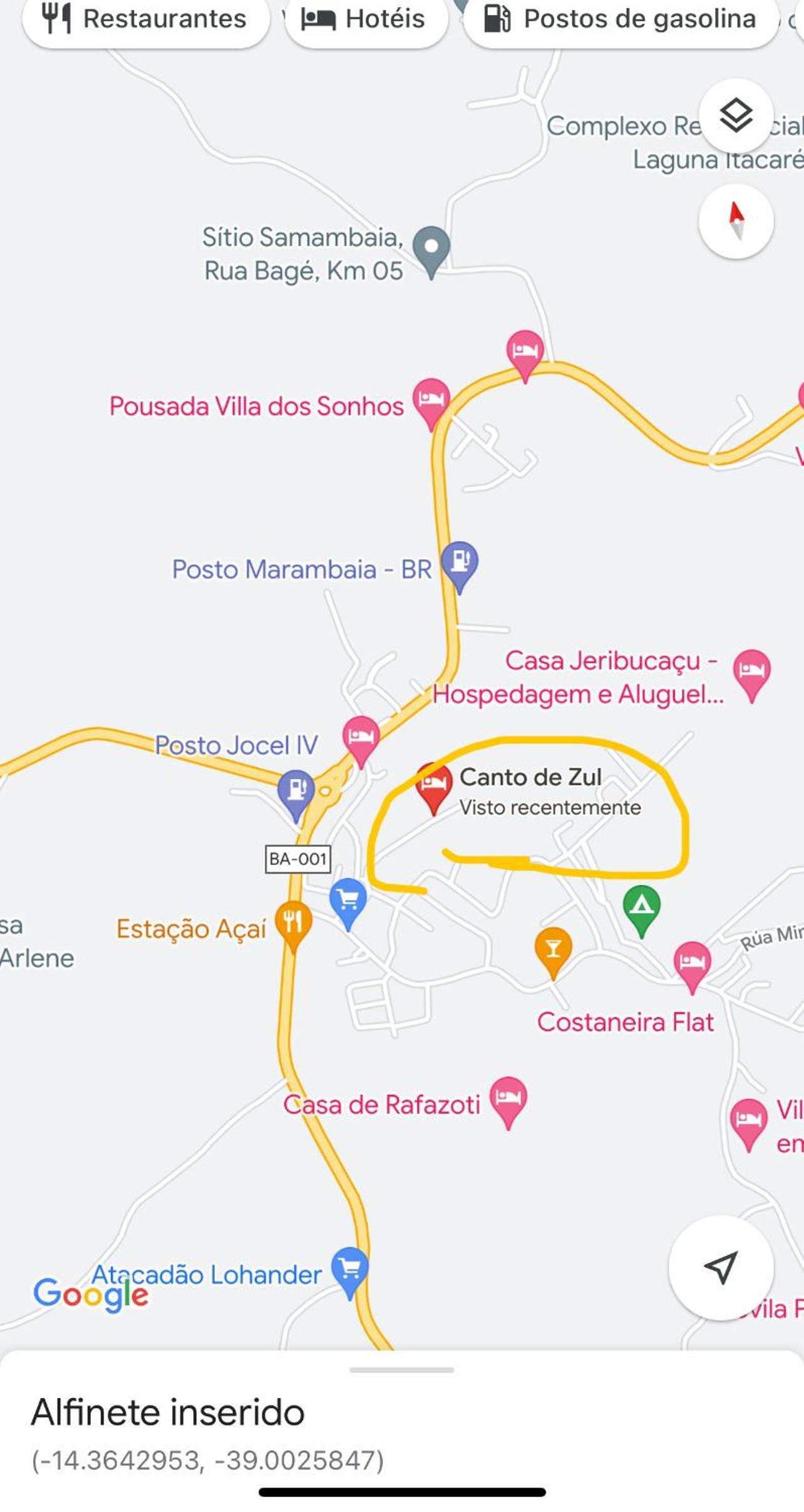 Pousada Canto de Zul