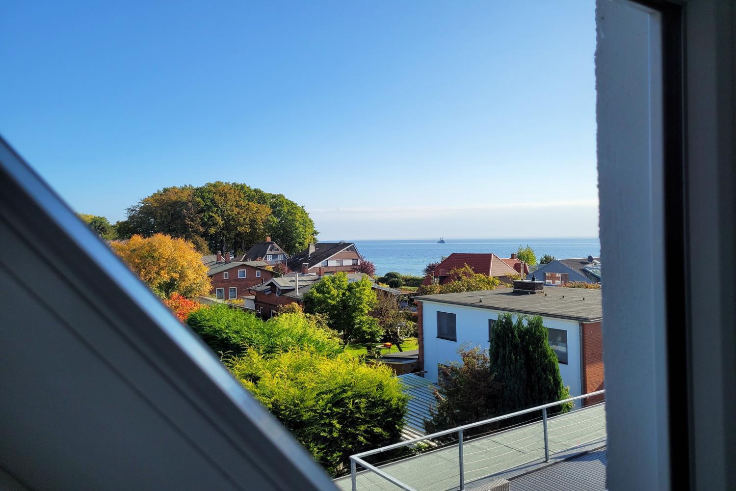 Große Penthouse Ferienwohnung mit Meerblick, Sonnenterrasse & Luxusbad von 