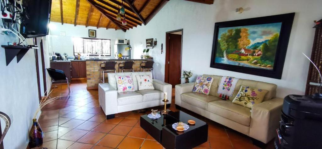 cabaña en la Mesa de Los Santos