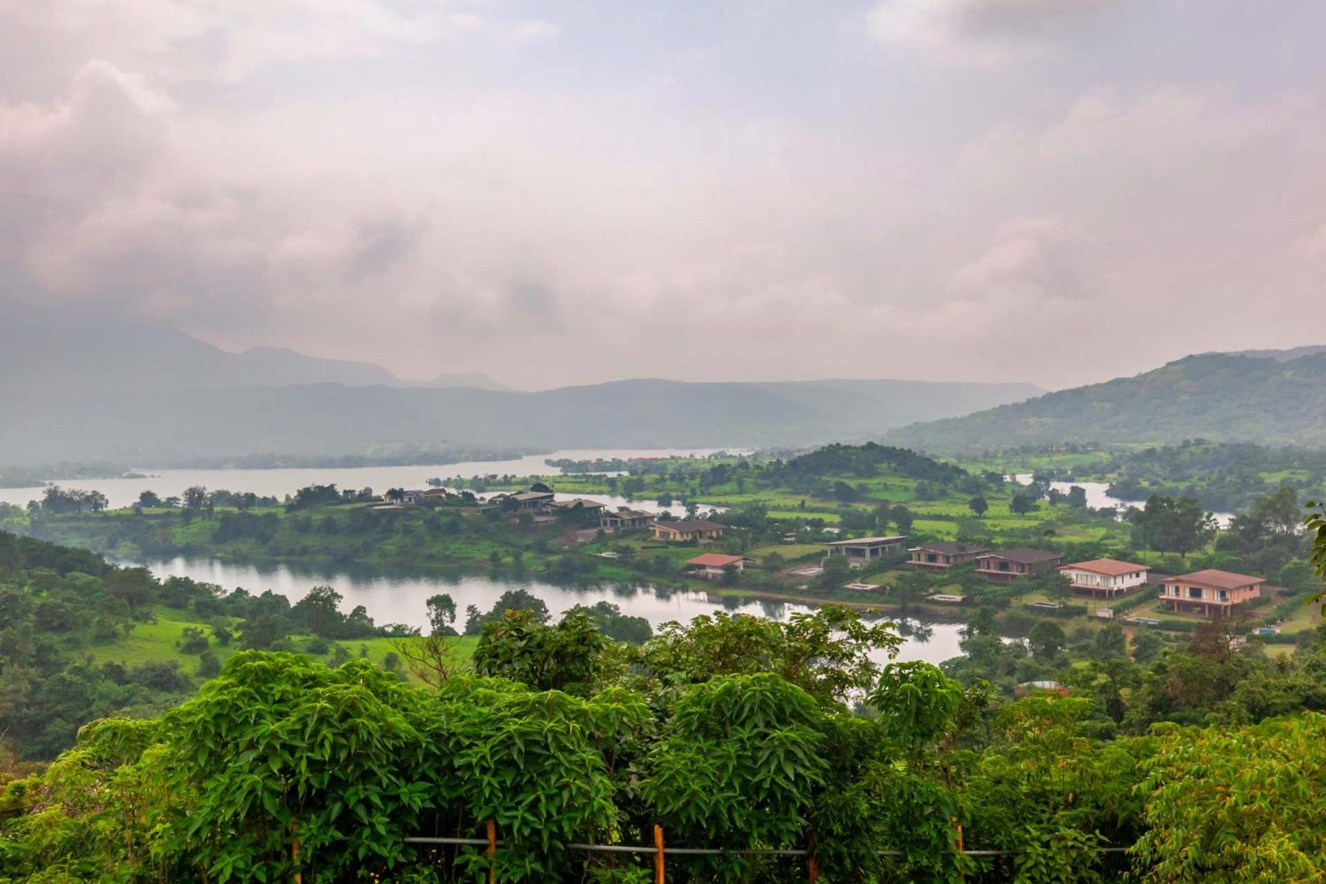 StayVista's Shivom Villa 2 - A Serene Escape with Views of the Valley and Lake view 2