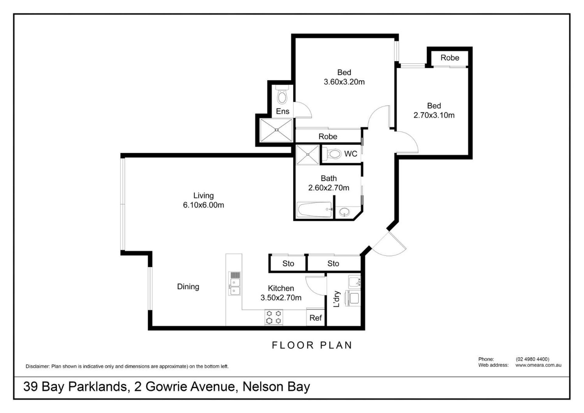Bay Parklands 39 2 Gowrie Ave close to waters edge