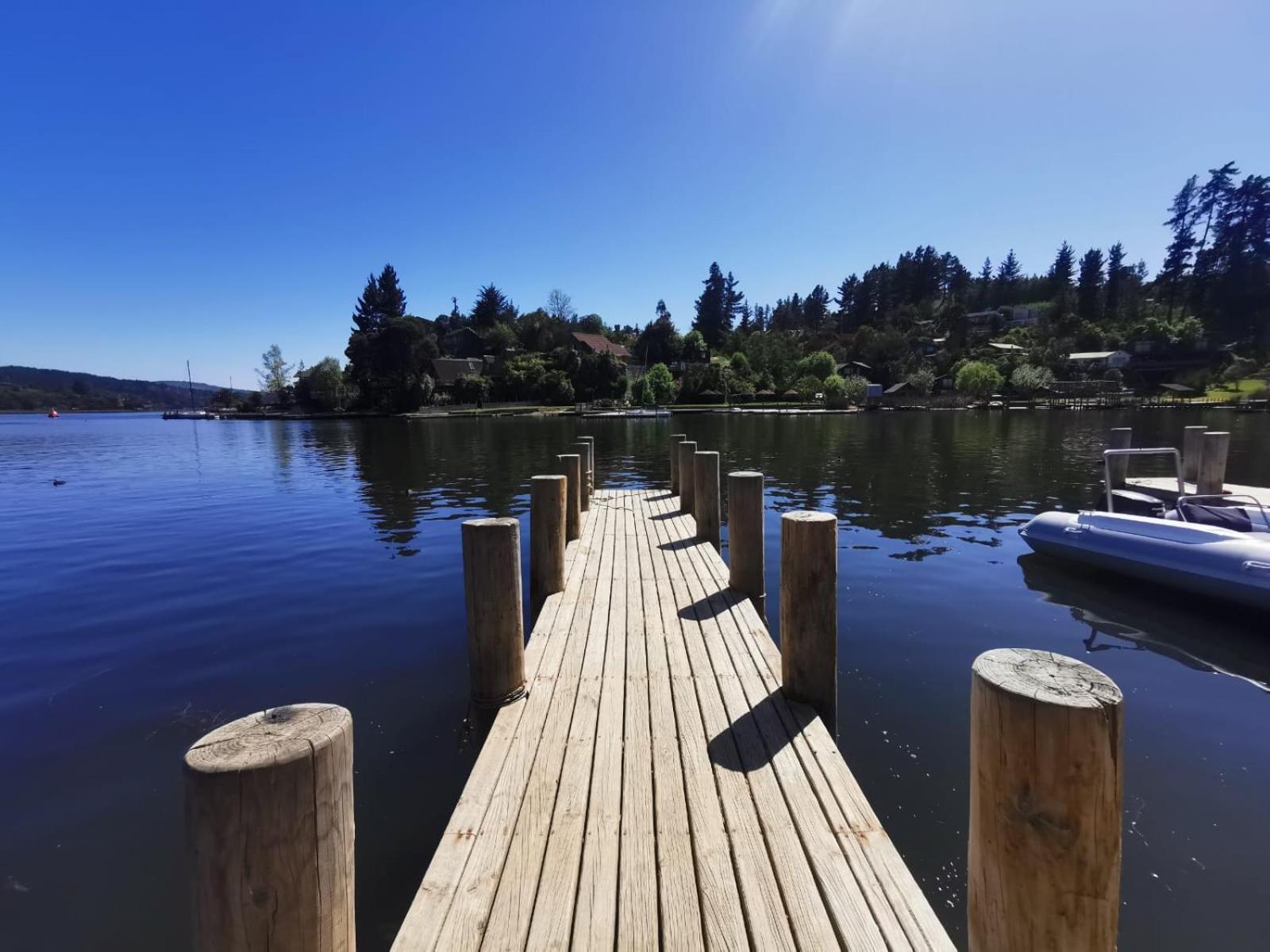Hermosa cabaña con vista al lago Vichuquén