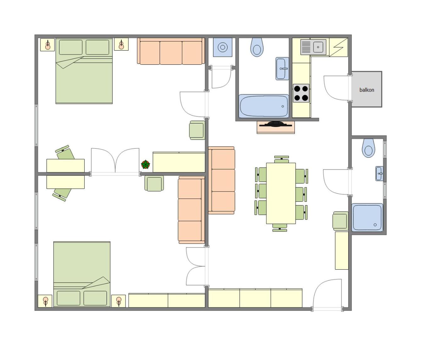 Luxury Central 150m2 Apartment on Wencelas Square with Private Garage