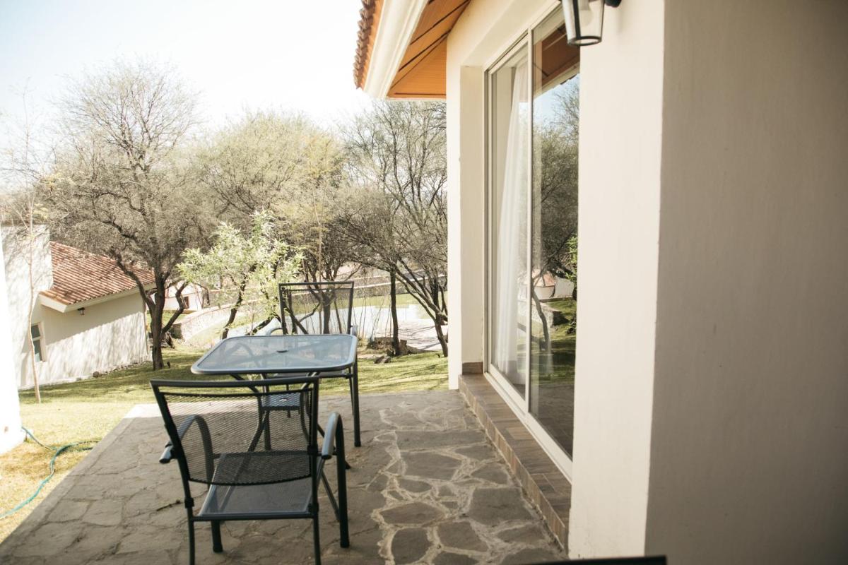 outdoor BBQ area