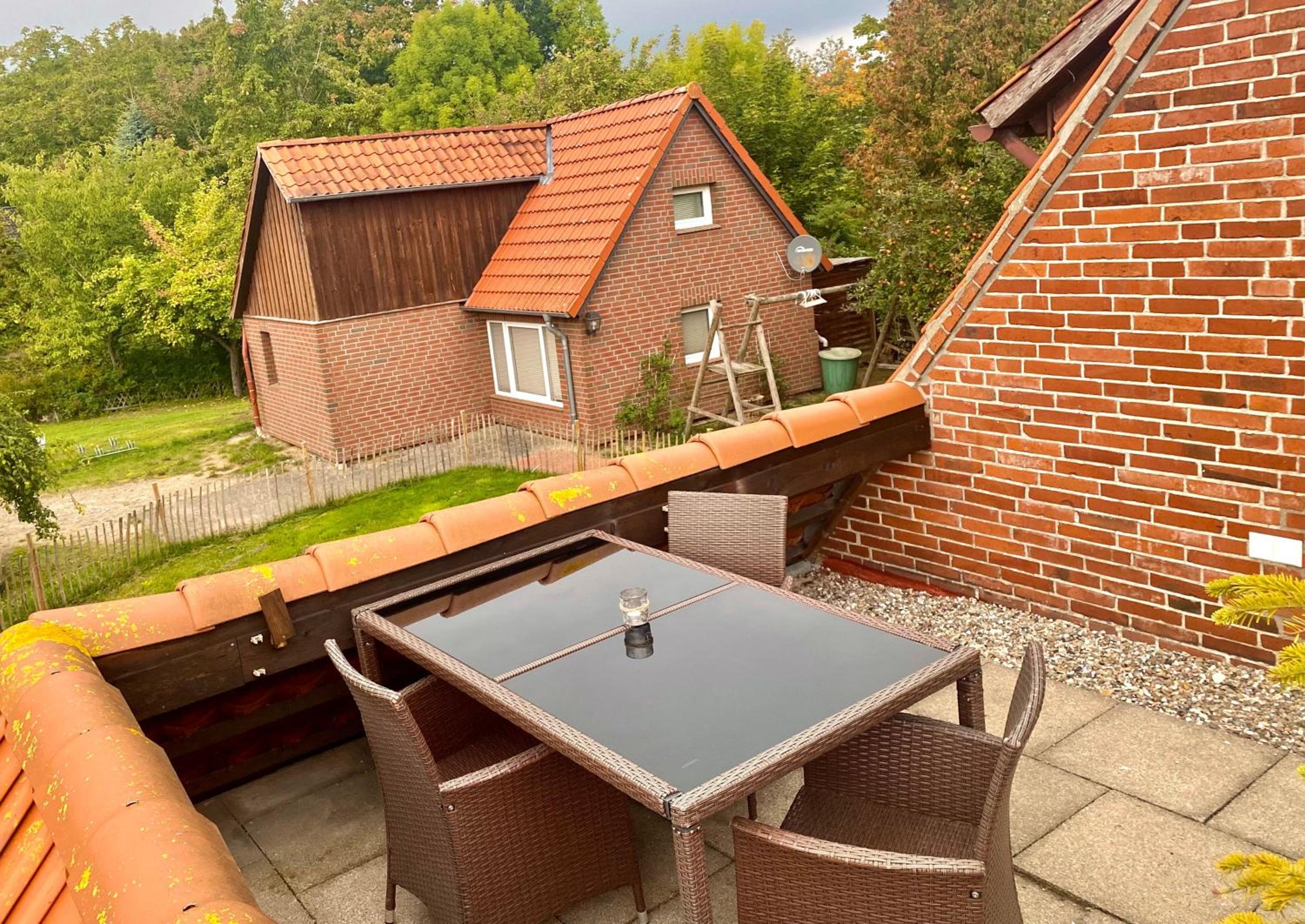 194 Fewo Dat LütjeHuus mit Dachterrasse im ersten Stock