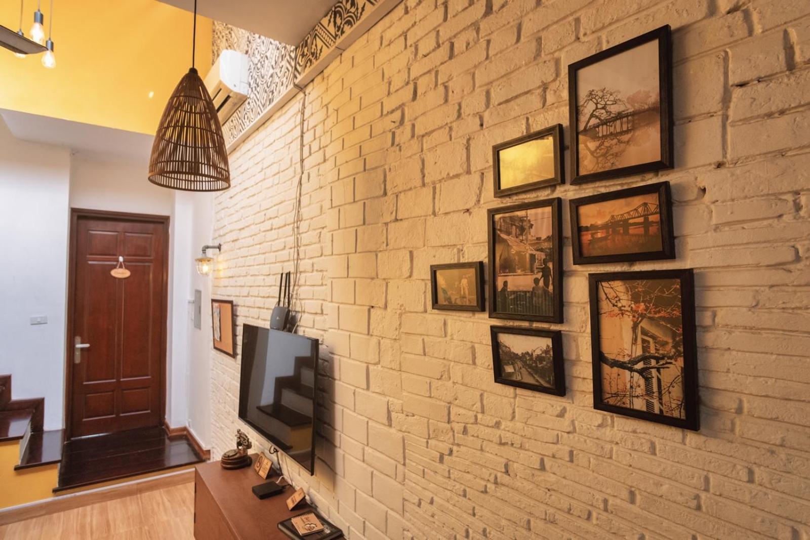 Entire French house with 4 bedrooms in Hanoi downtown