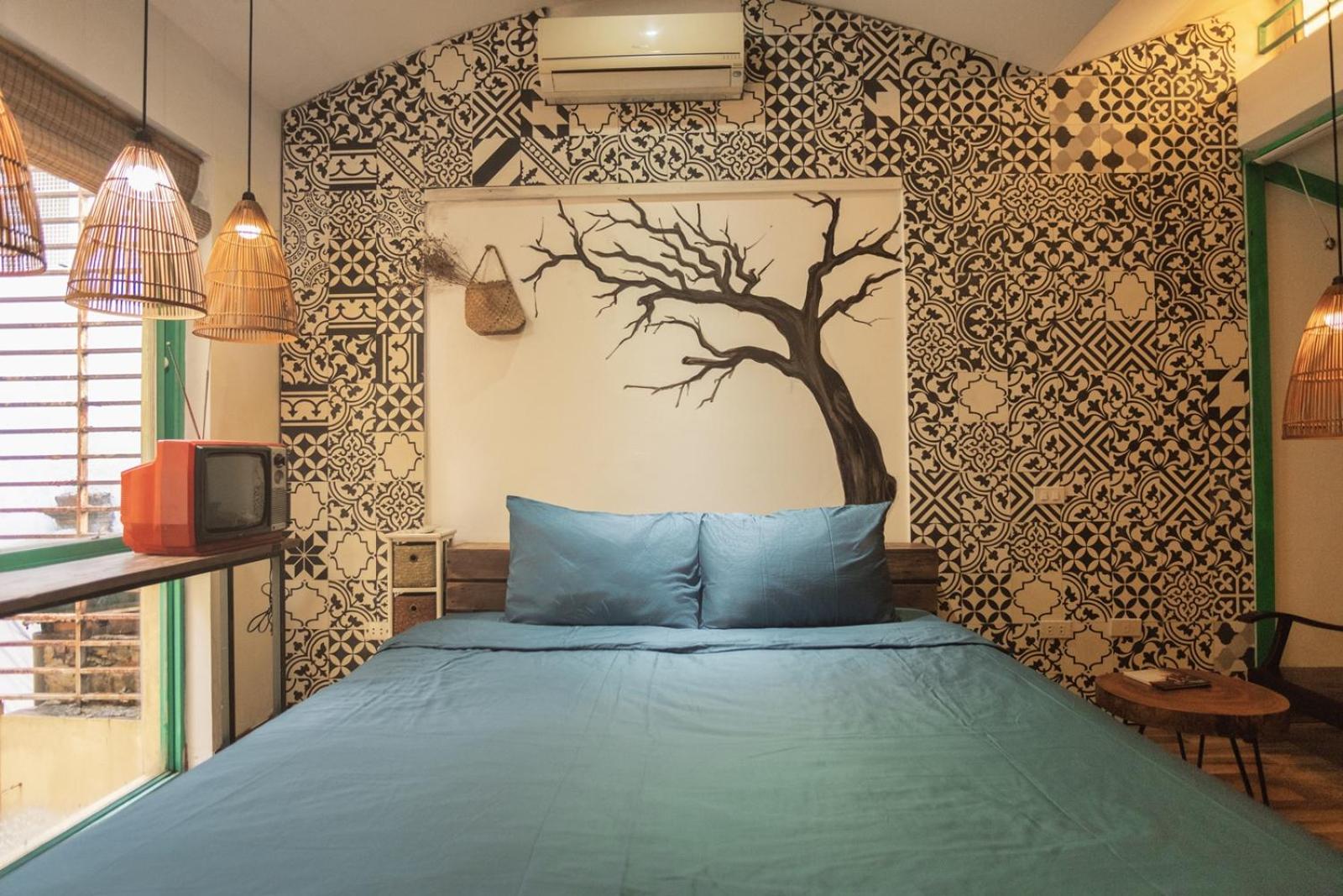 Entire French house with 4 bedrooms in Hanoi downtown