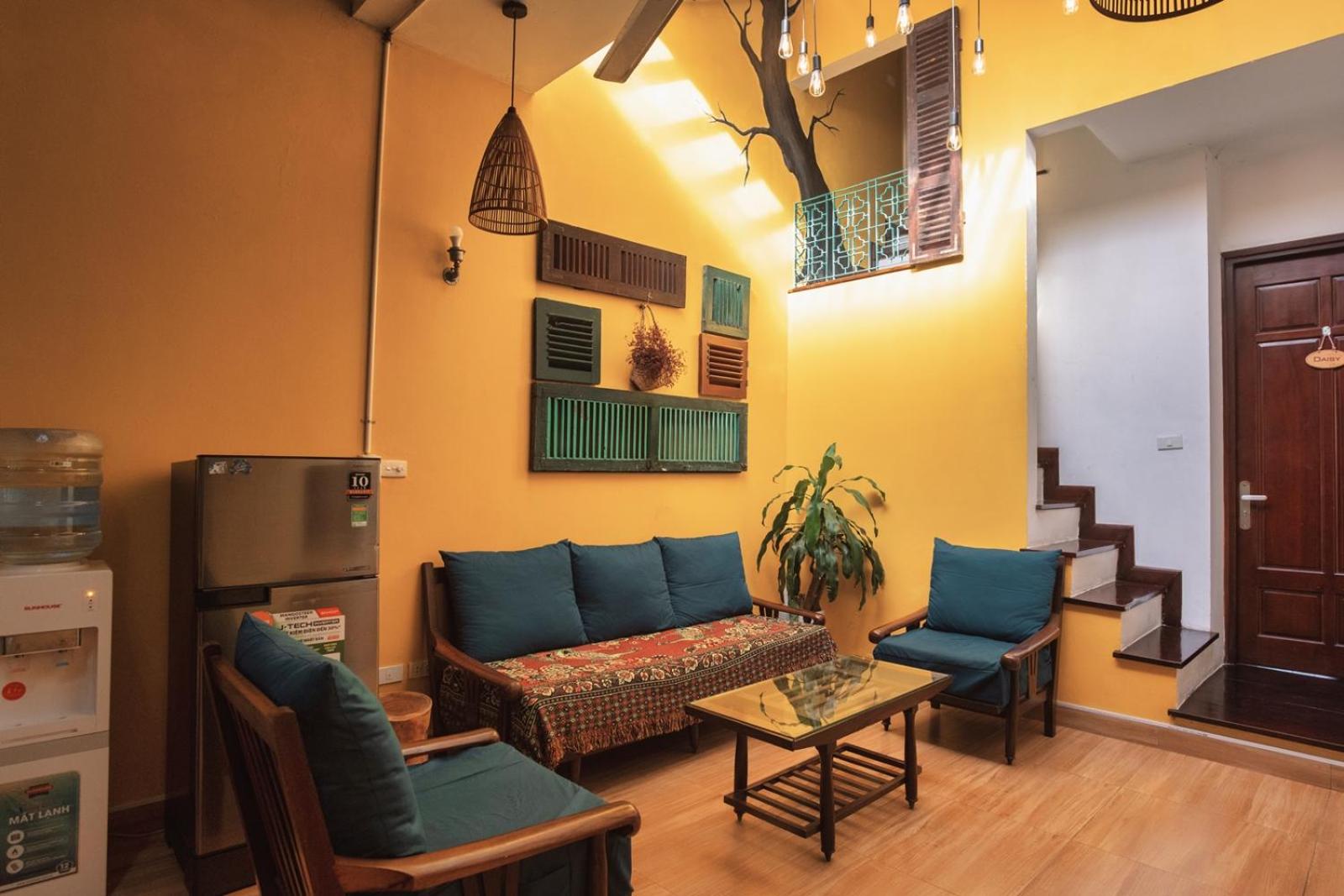 Entire French house with 4 bedrooms in Hanoi downtown