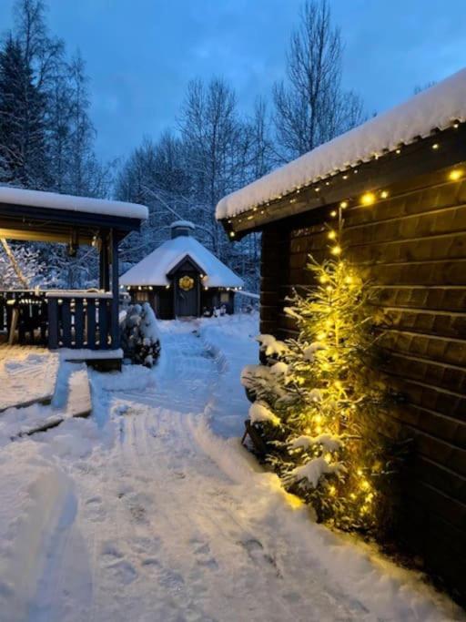 StugaNäraKungsberget - mysig stuga med kamin, grillkåta och vedbastu view 4