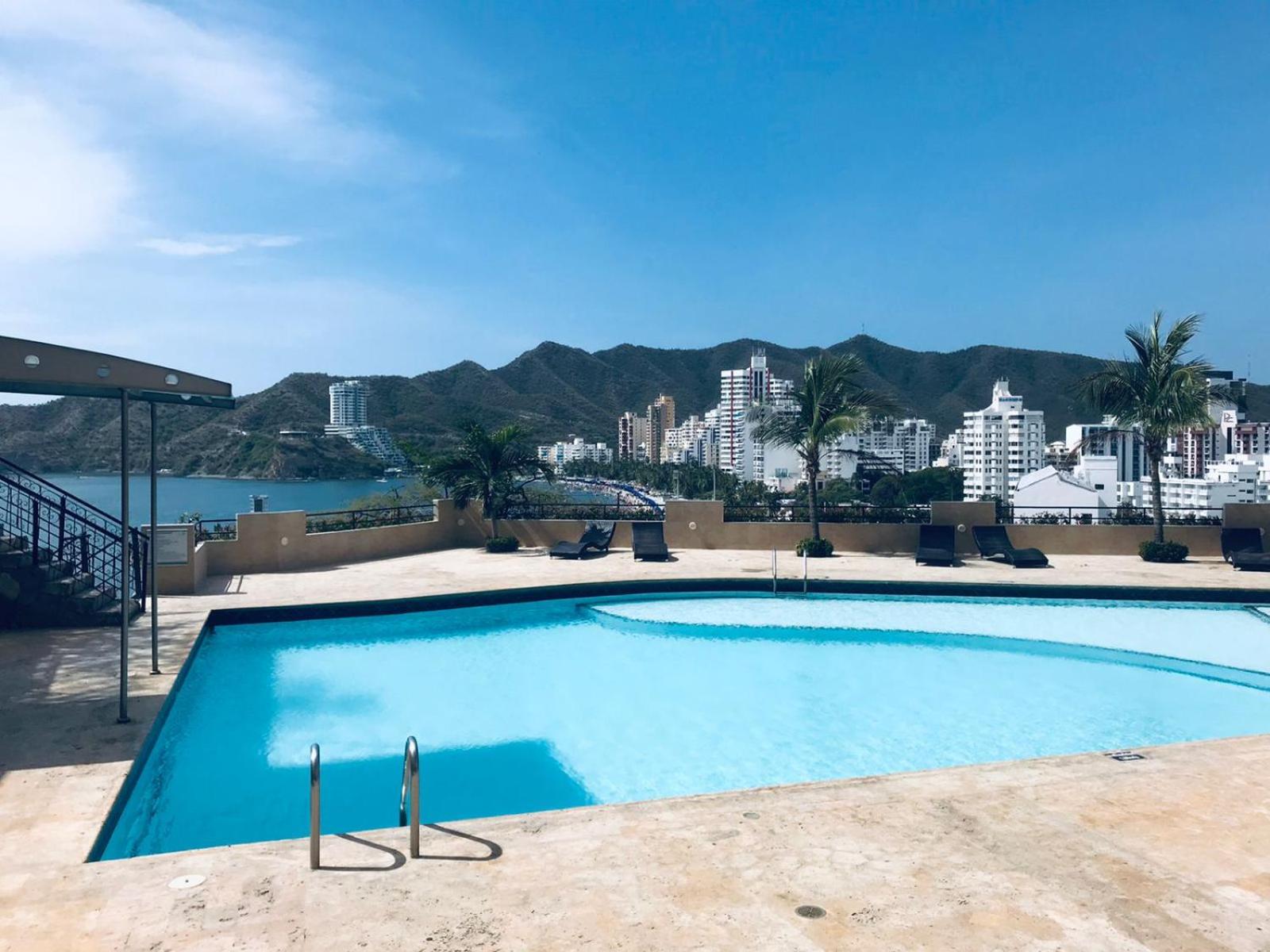 Hermosa vista a la playa del rodadero