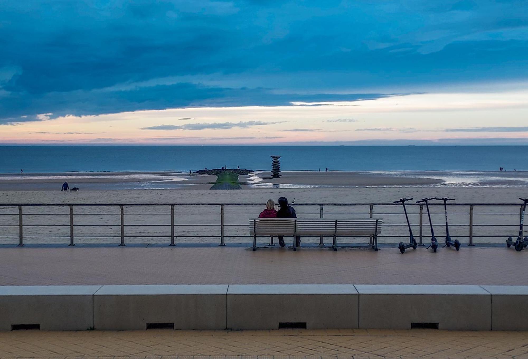 Uniek zeezicht Oostende