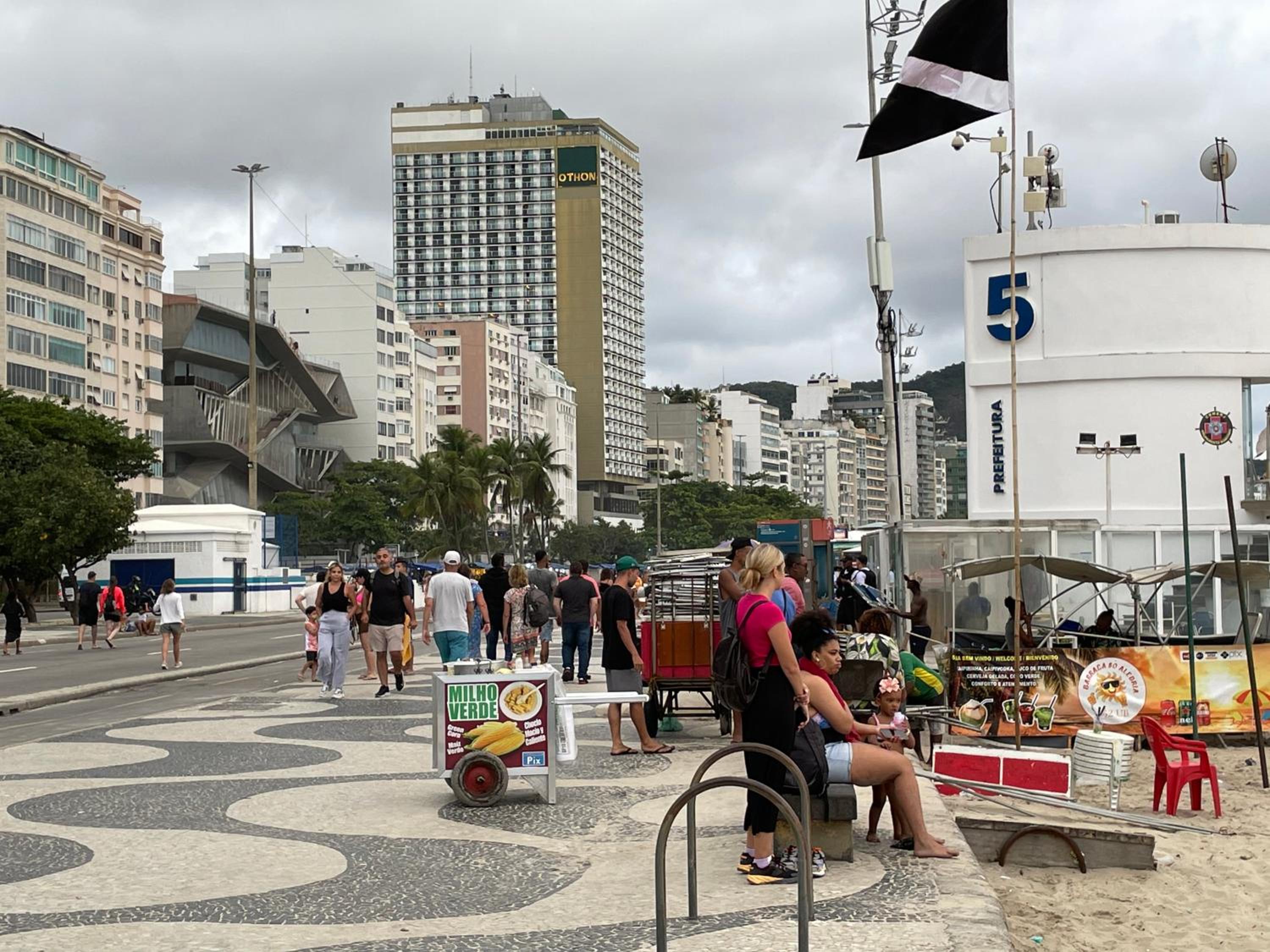Apartamento beira-mar no coração de copacabana!
