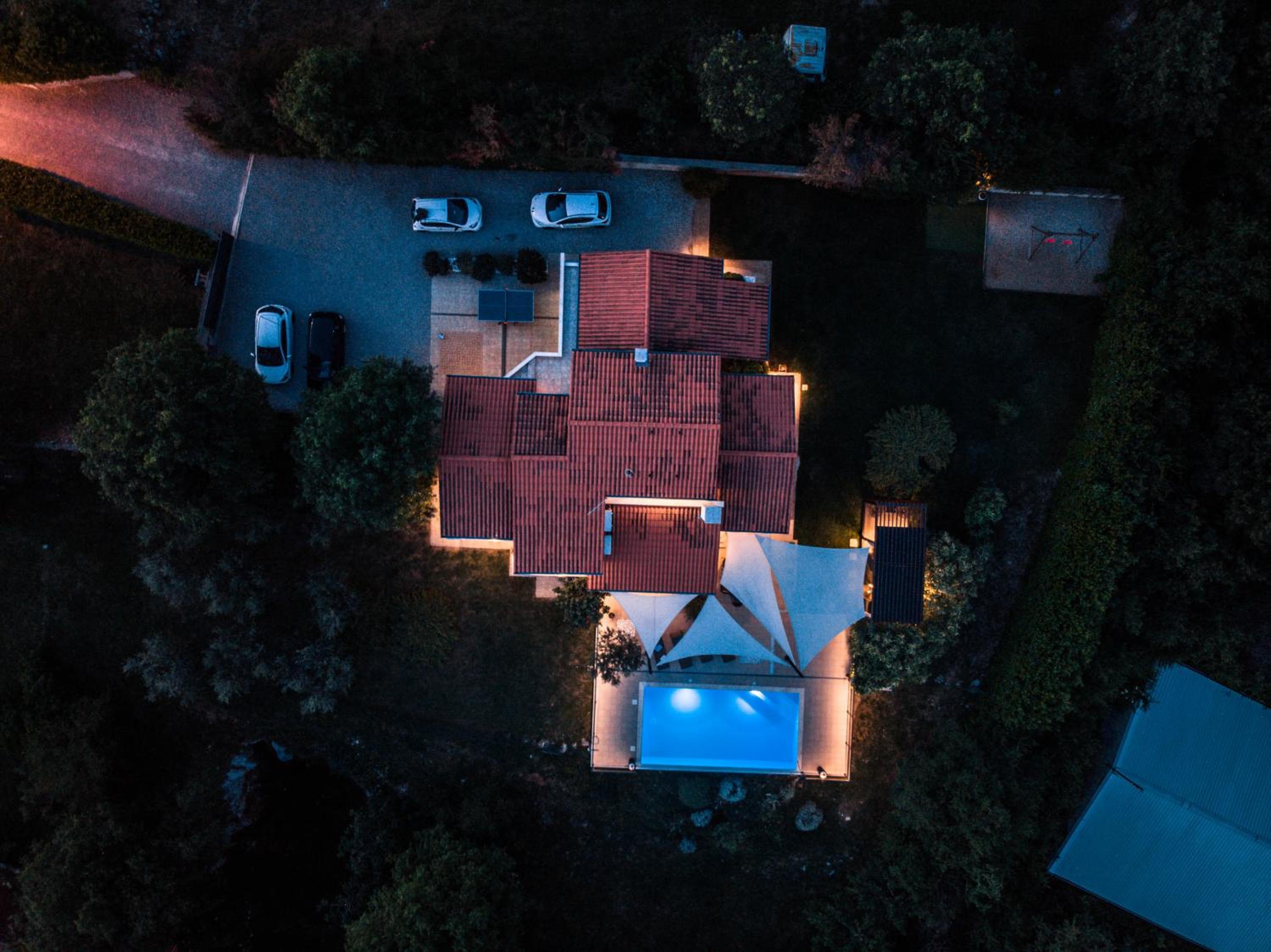 Sea View Villa Morčić with private pool - Rijeka view 2