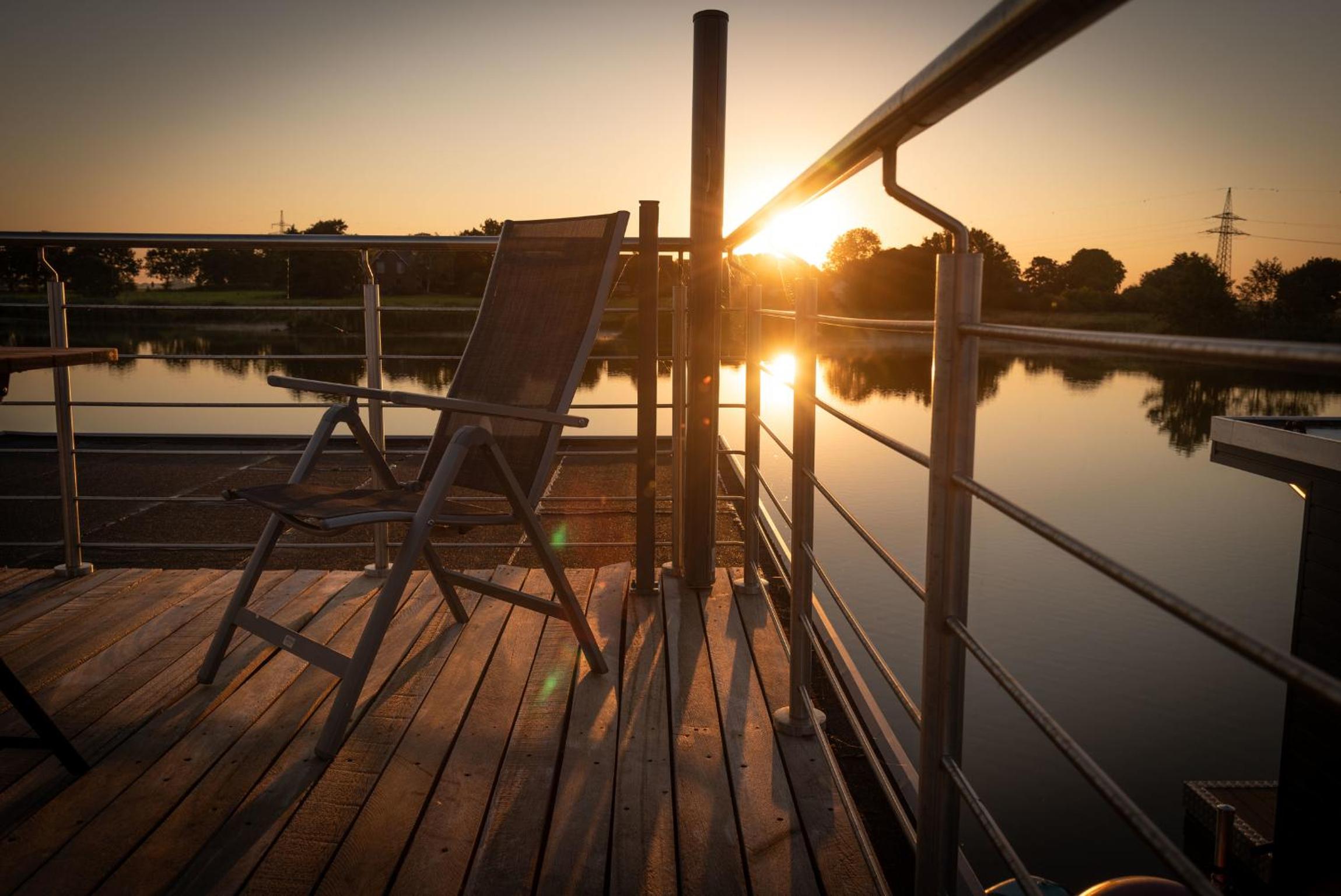 Hausboot Wangermeer Nordsonne12 mit Sauna