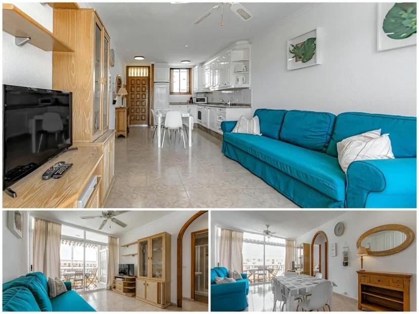 Tenerifeopenhome bright penthouse on the beach Los Cristianos