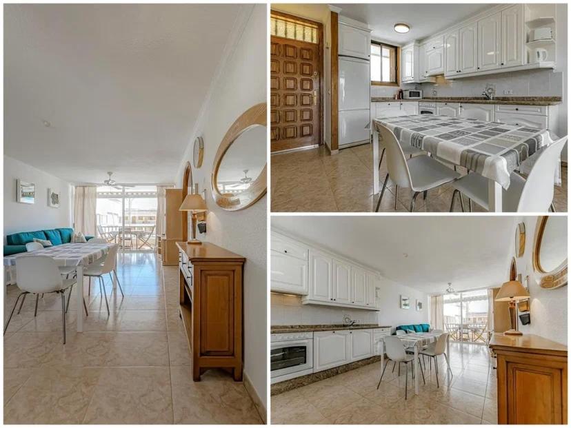 Tenerifeopenhome bright penthouse on the beach Los Cristianos
