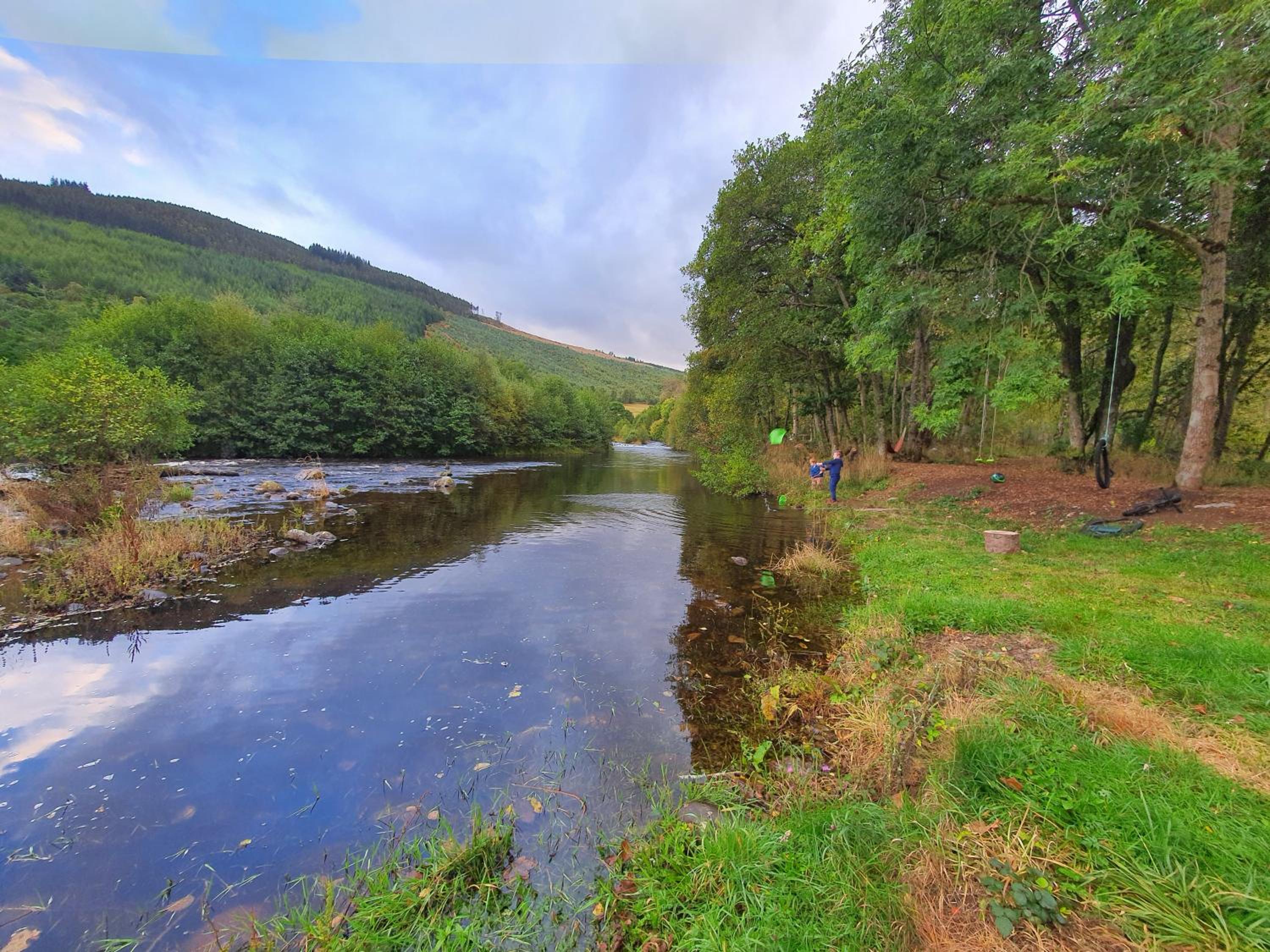 River Cottage Hot tub spa view 2