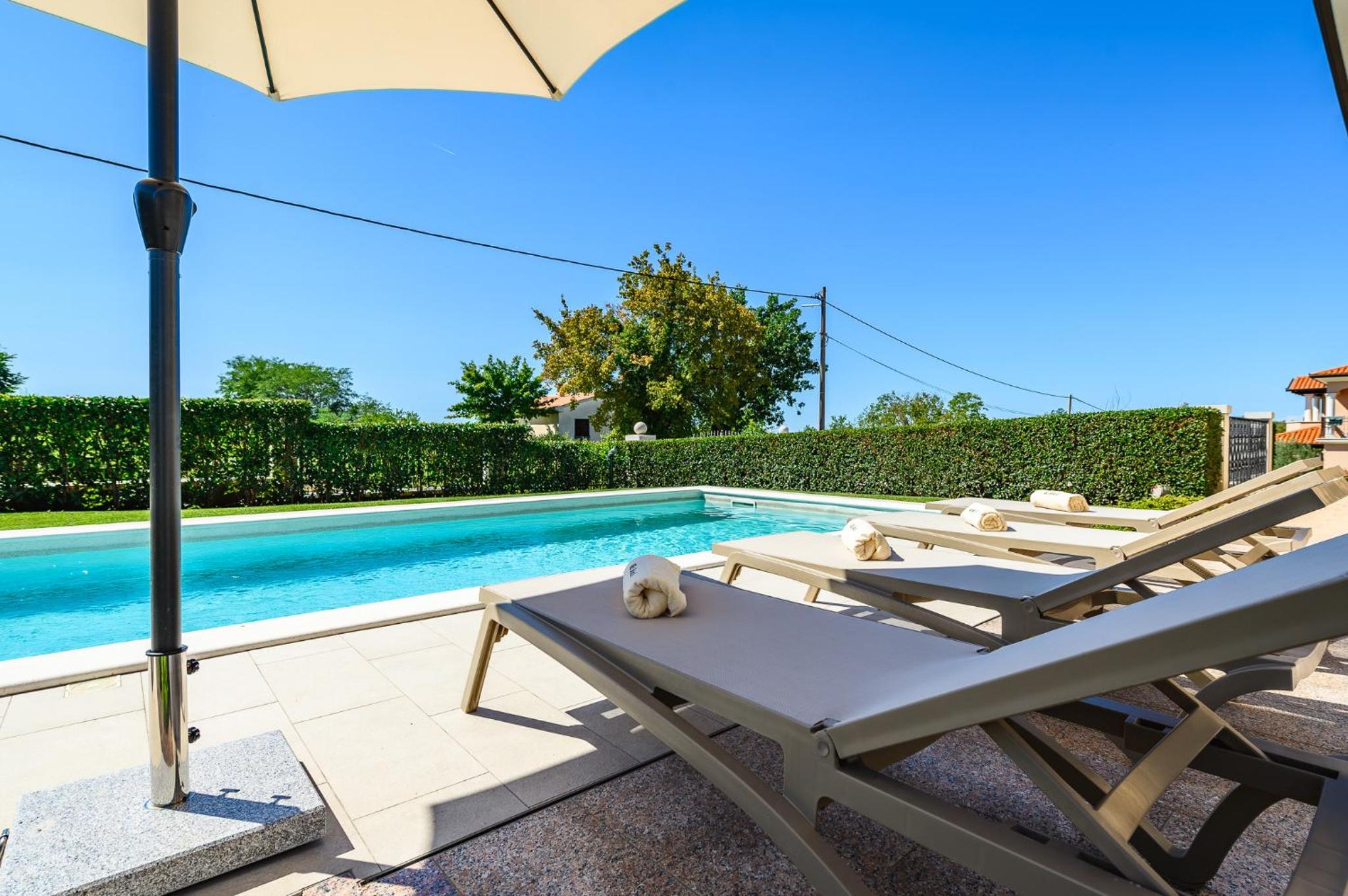 Premium Apartment Silvia with pool view 4