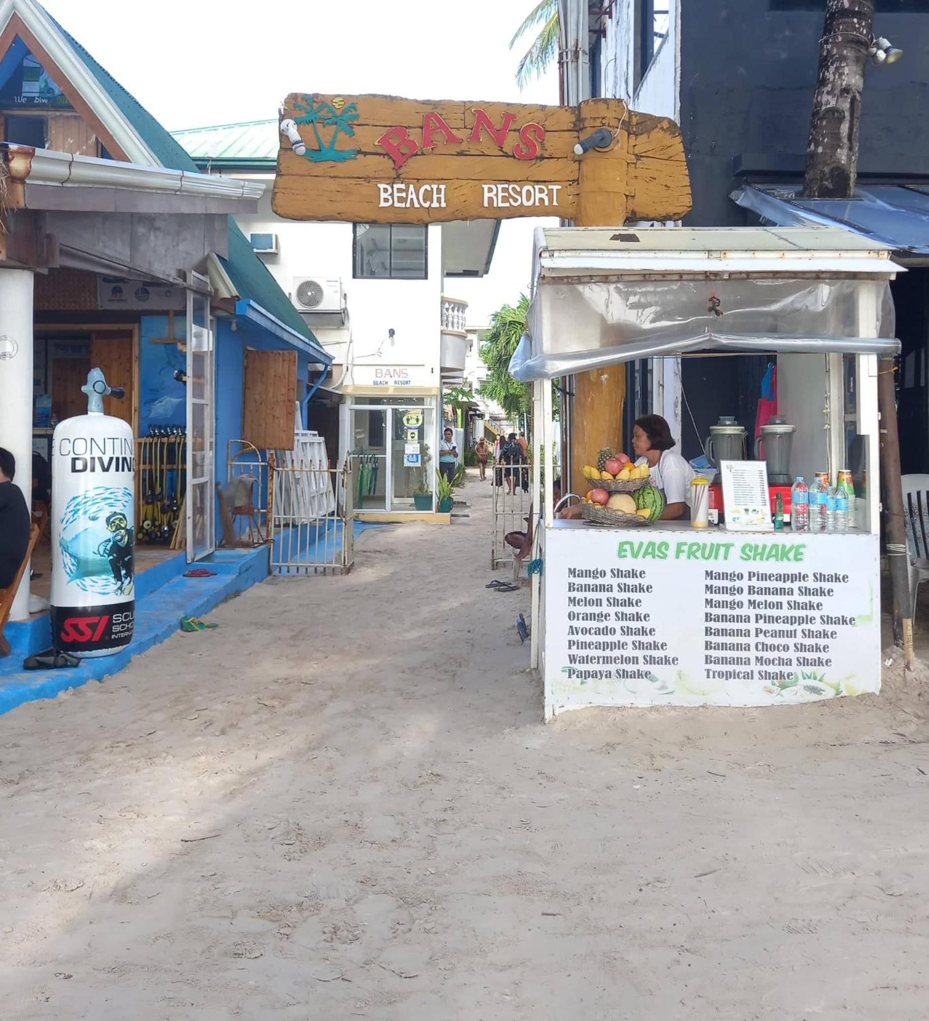 Bans Beach Resort Boracay view 2