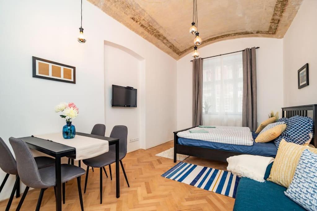 Cosy, retro-styled flat in beautiful Zizkov