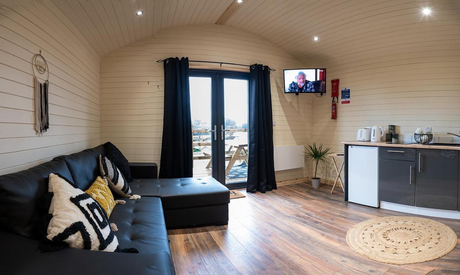 The Getaway - The Buzzard - Luxury Family Glamping Cabin view 3